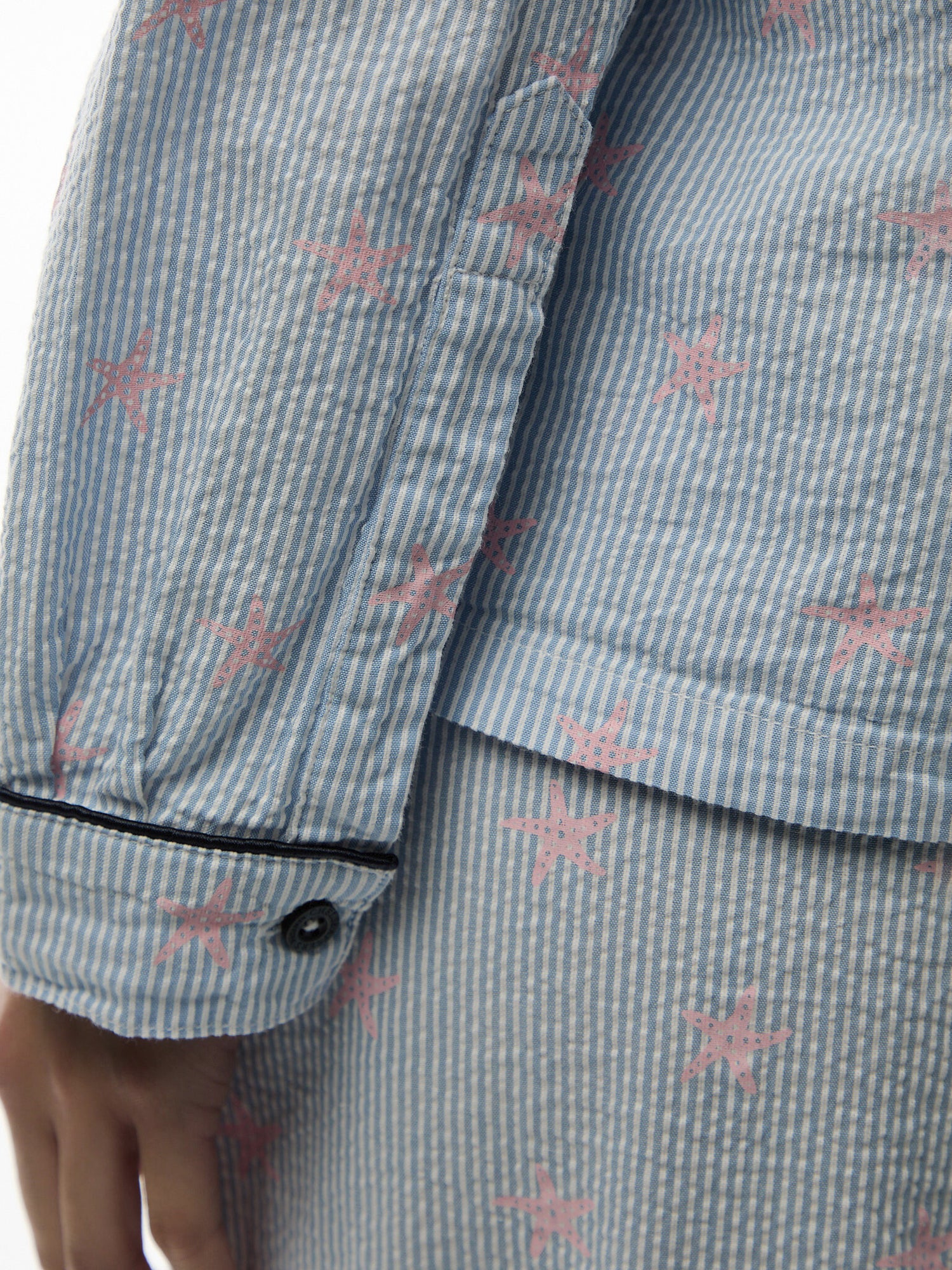 Seersucker Starfish Long Set