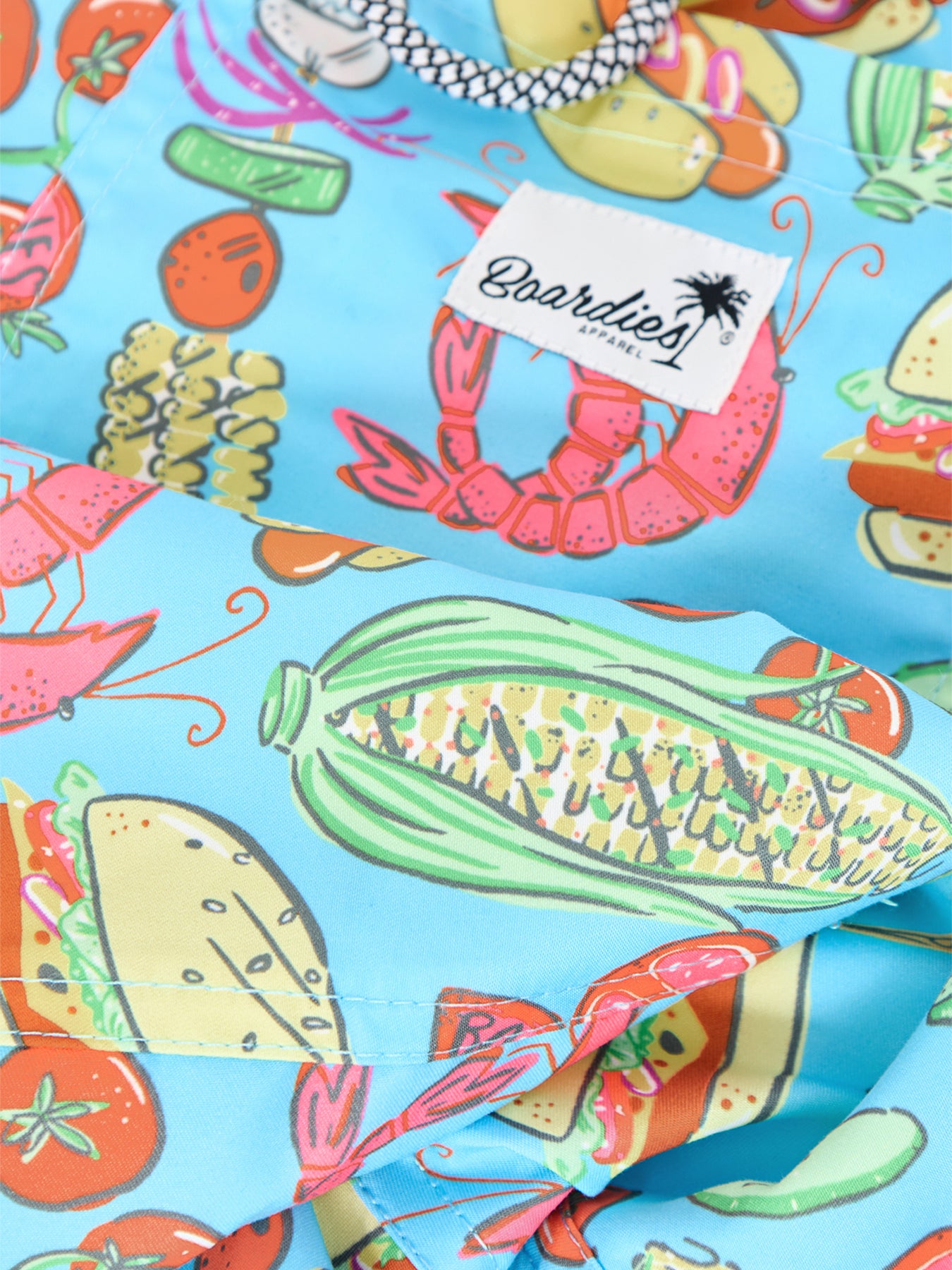 Boardies Grill Master Mid Length Swim Shorts