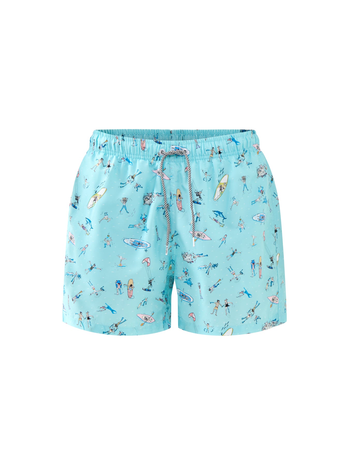 Boardies Sea Folk Mid Length Swim Shorts