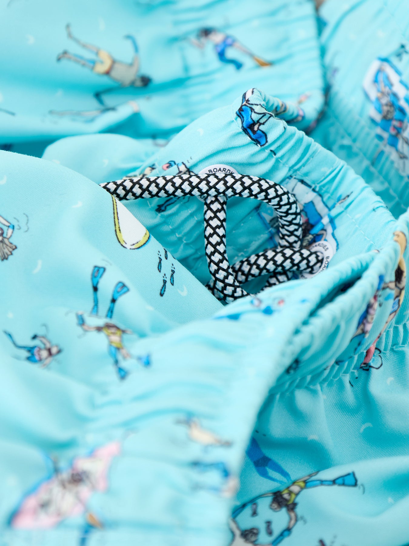 Boardies Sea Folk Mid Length Swim Shorts