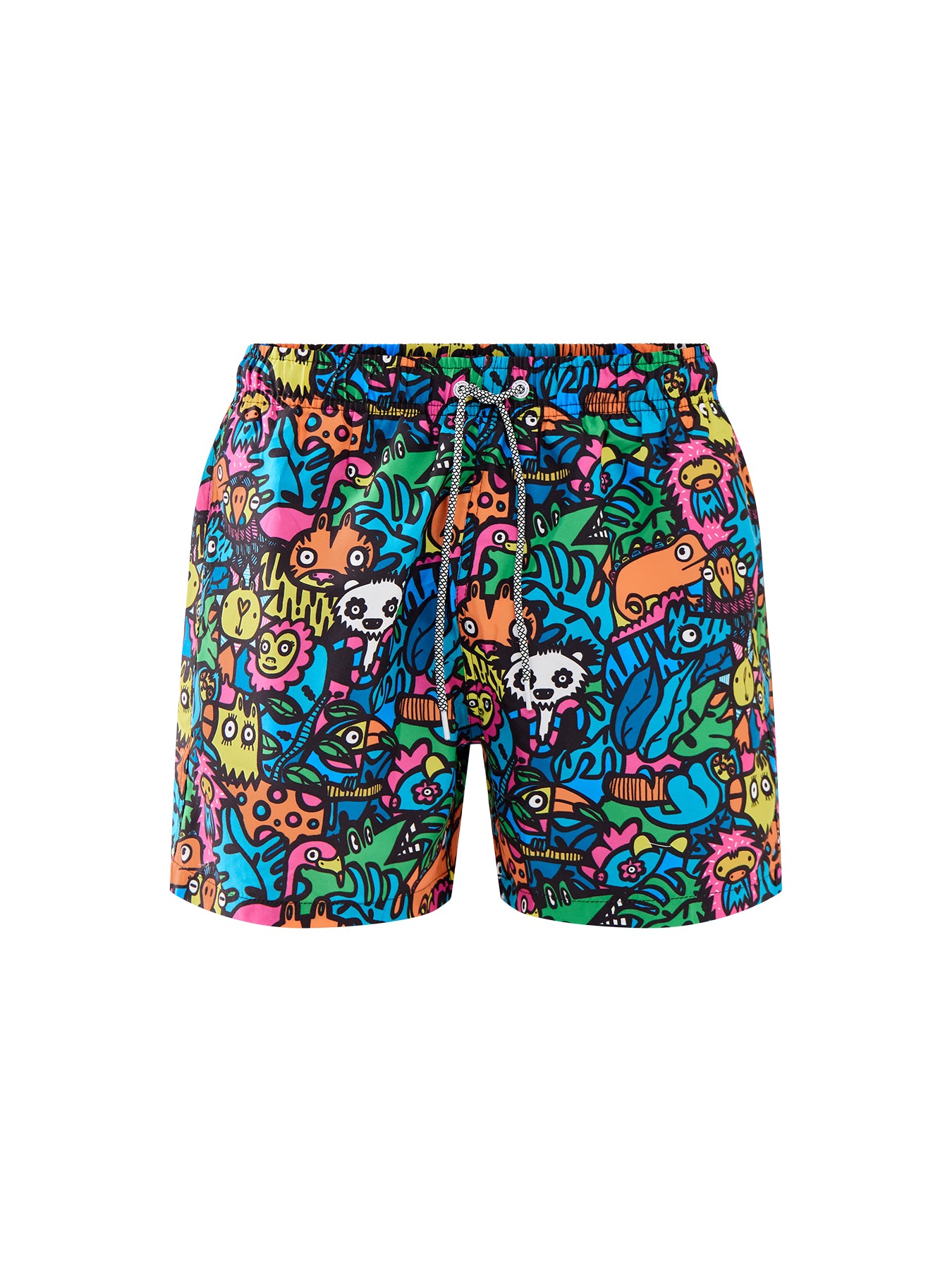 Boardies Munday Jungle Mid Length Swim Shorts