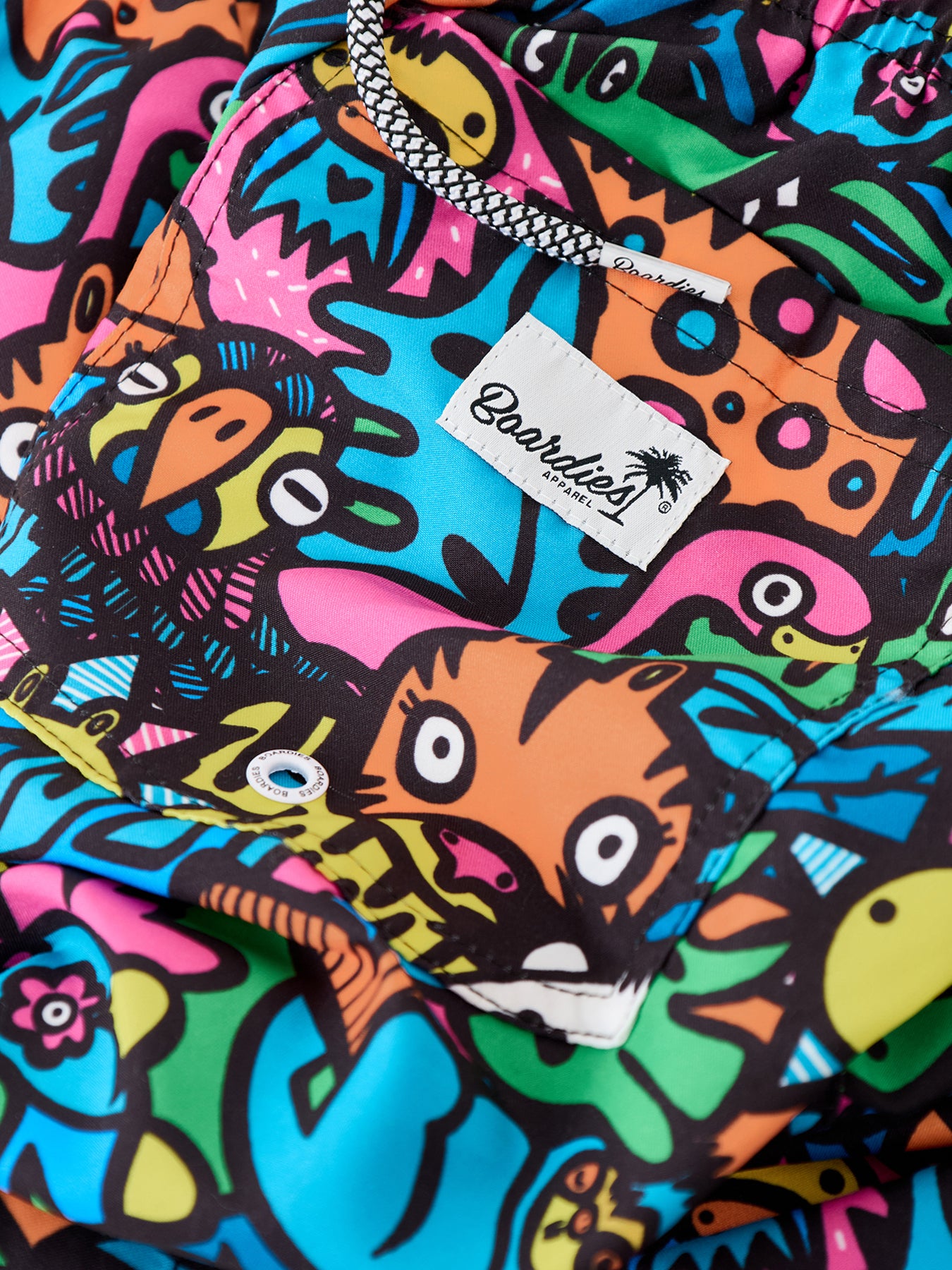 Boardies Munday Jungle Mid Length Swim Shorts