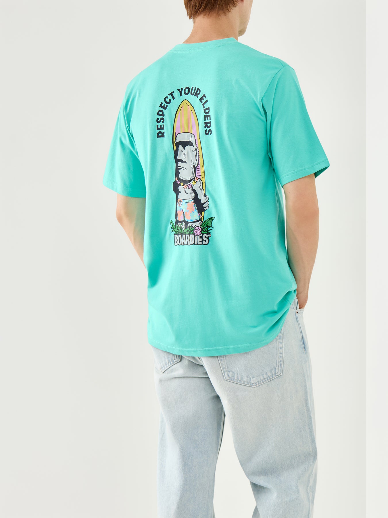 Boardies Island Elders Crew Neck T Shirt