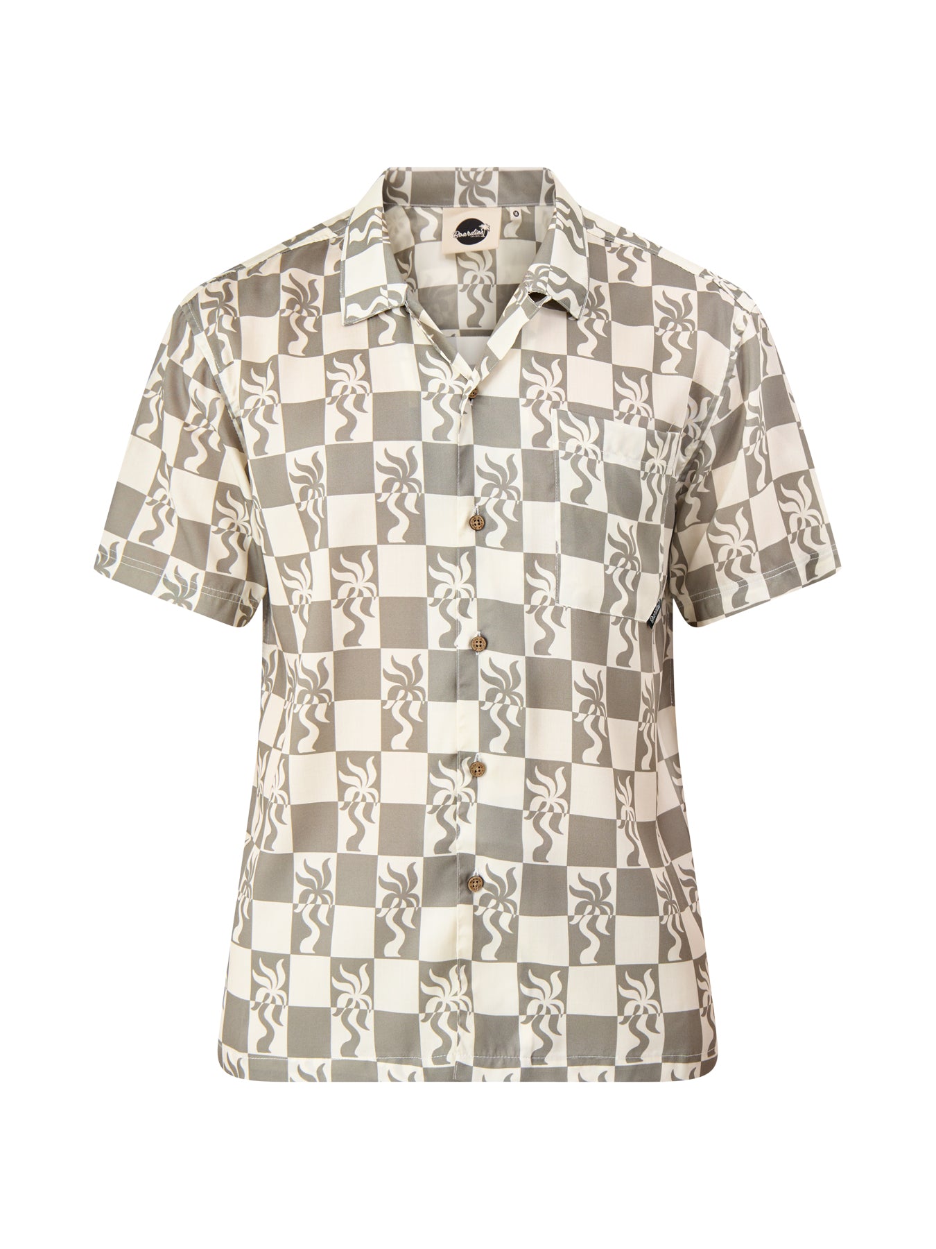 Boardies Clara Palm Camp Collar Shirt
