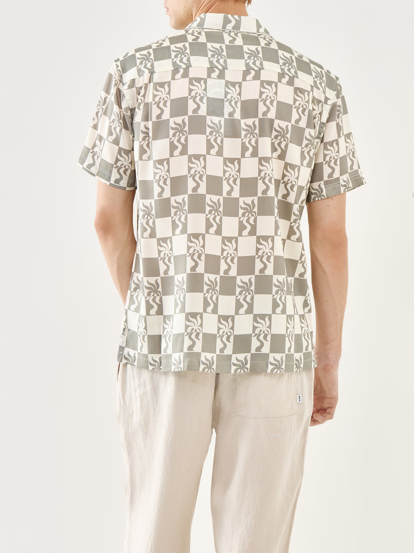 Boardies Clara Palm Camp Collar Shirt