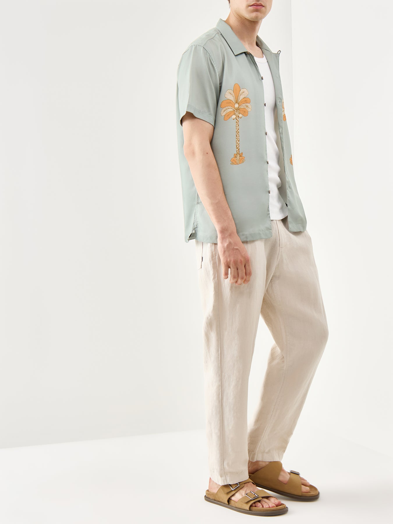 Boardies Oasis Palms Camp Collar Shirt