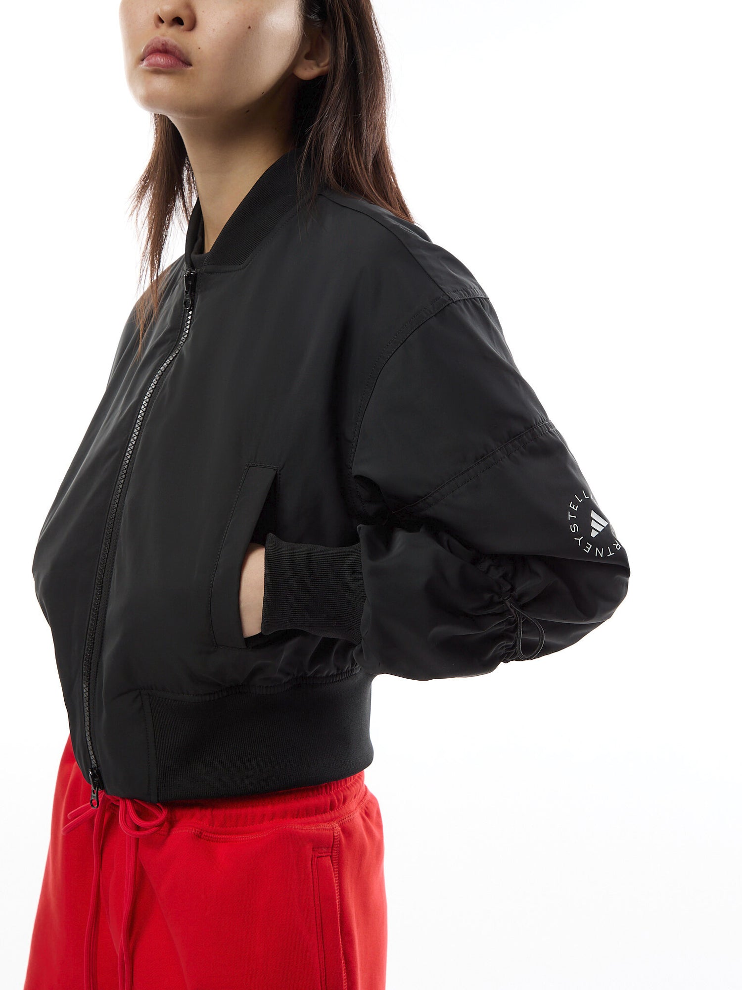Adidas by Stella Mccartney Truenature Woven Bomber Cropped