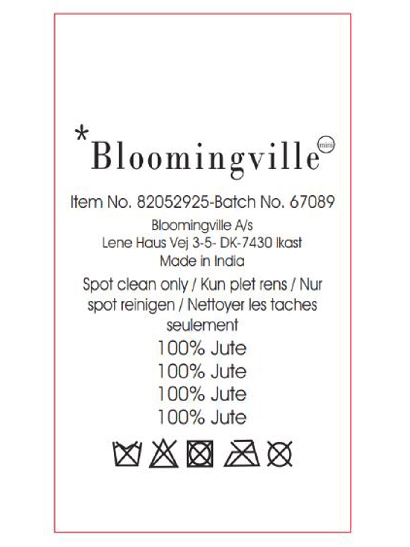 Naffie Rug Brown Jute