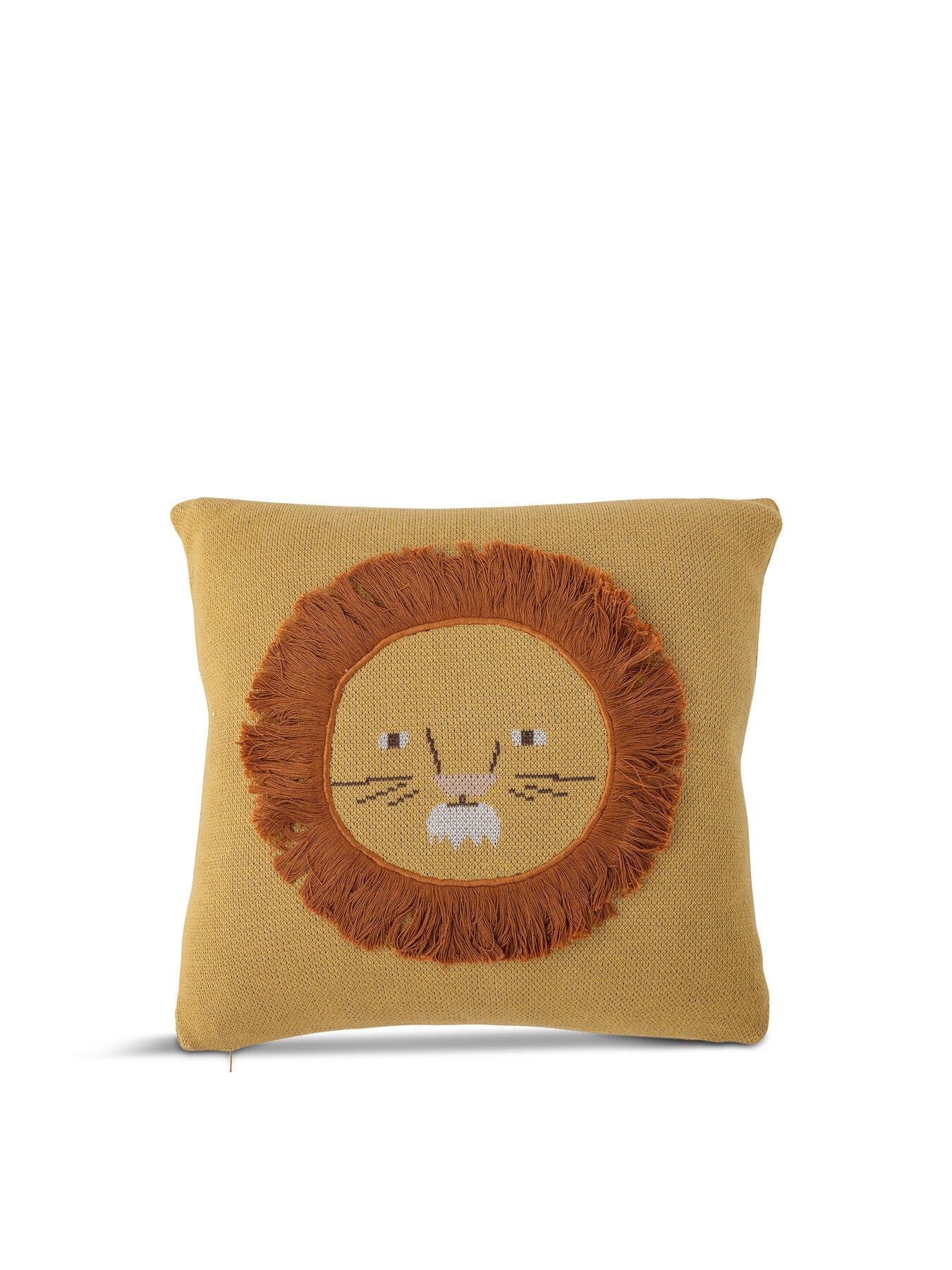 Harrison Cushion Yellow Cotton OEKO-TEX®
