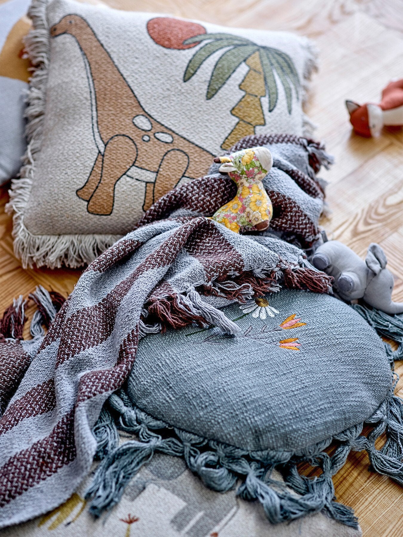 Lupo Cushion Nature Recycled Cotton