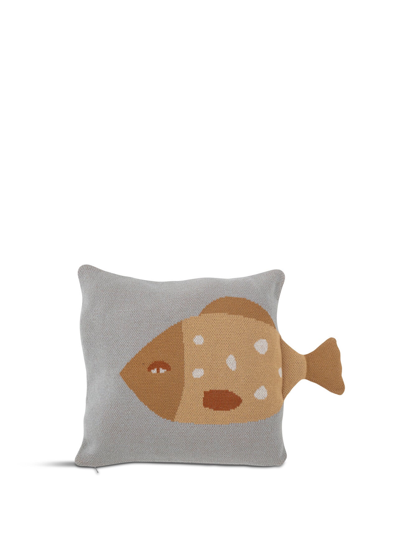 Larle Cushion Blue Cotton OEKO-TEX®