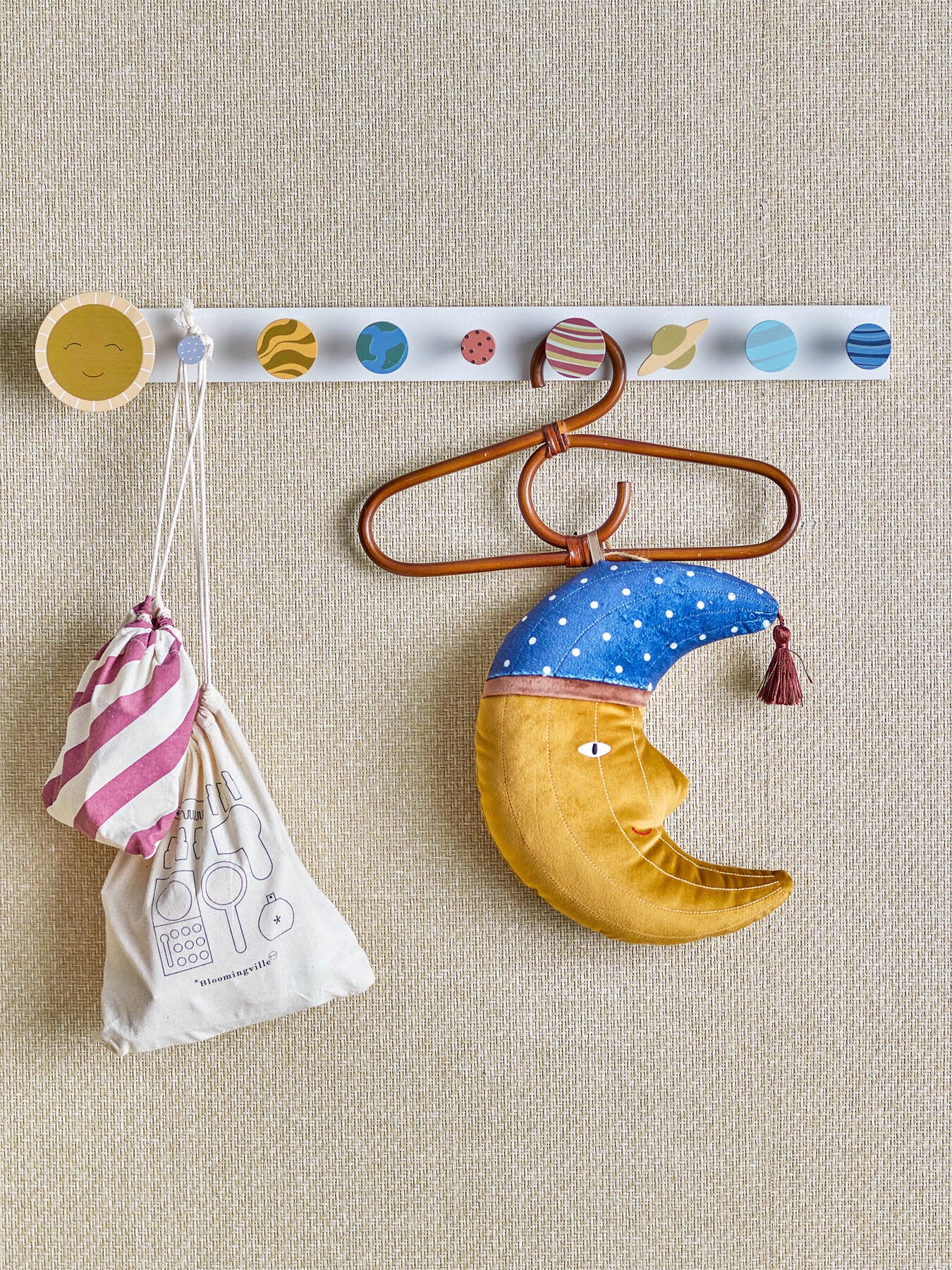 Moony Mobile Brown Polyester