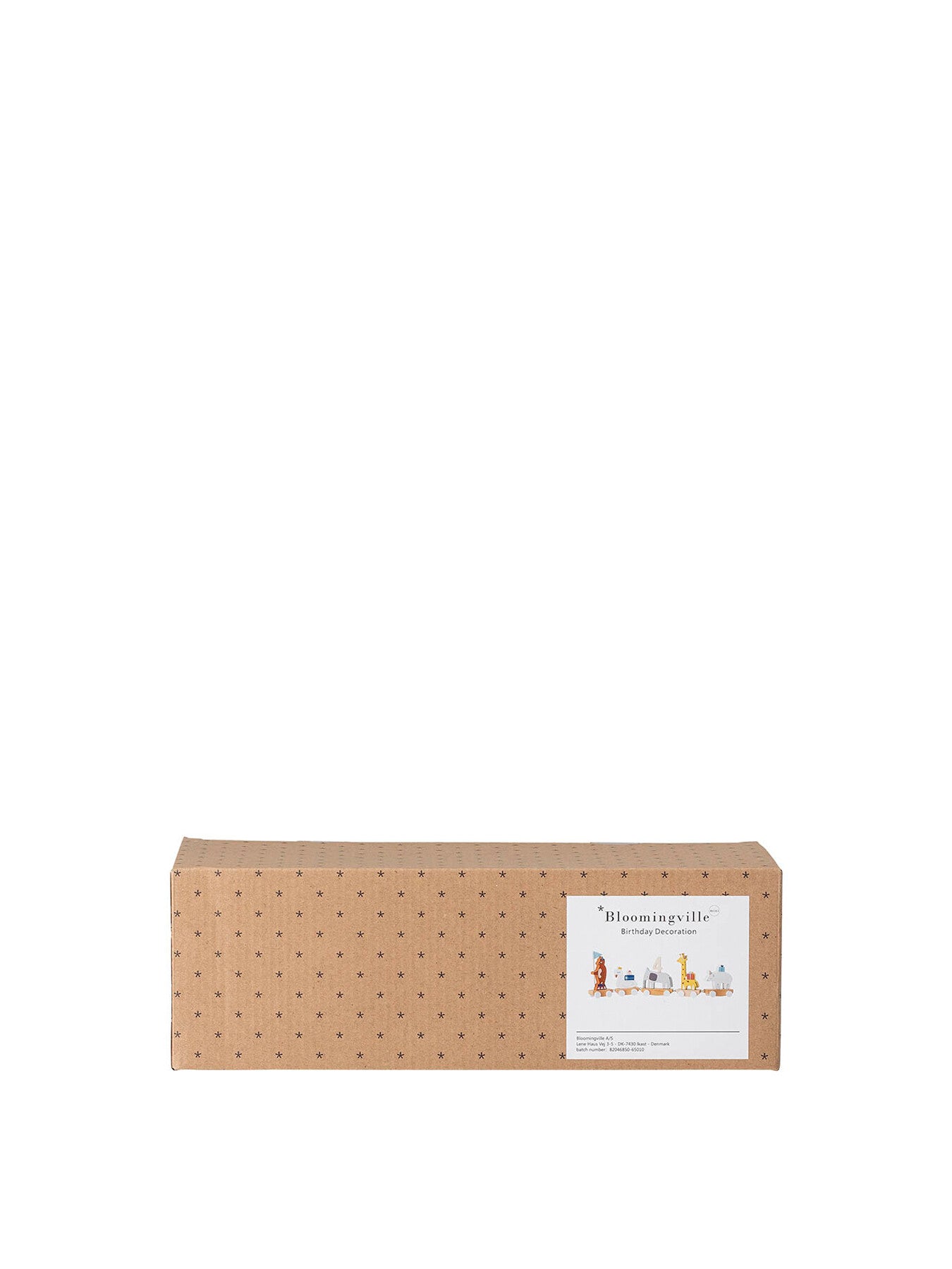 Morea Birthday Decoration Grey MDF