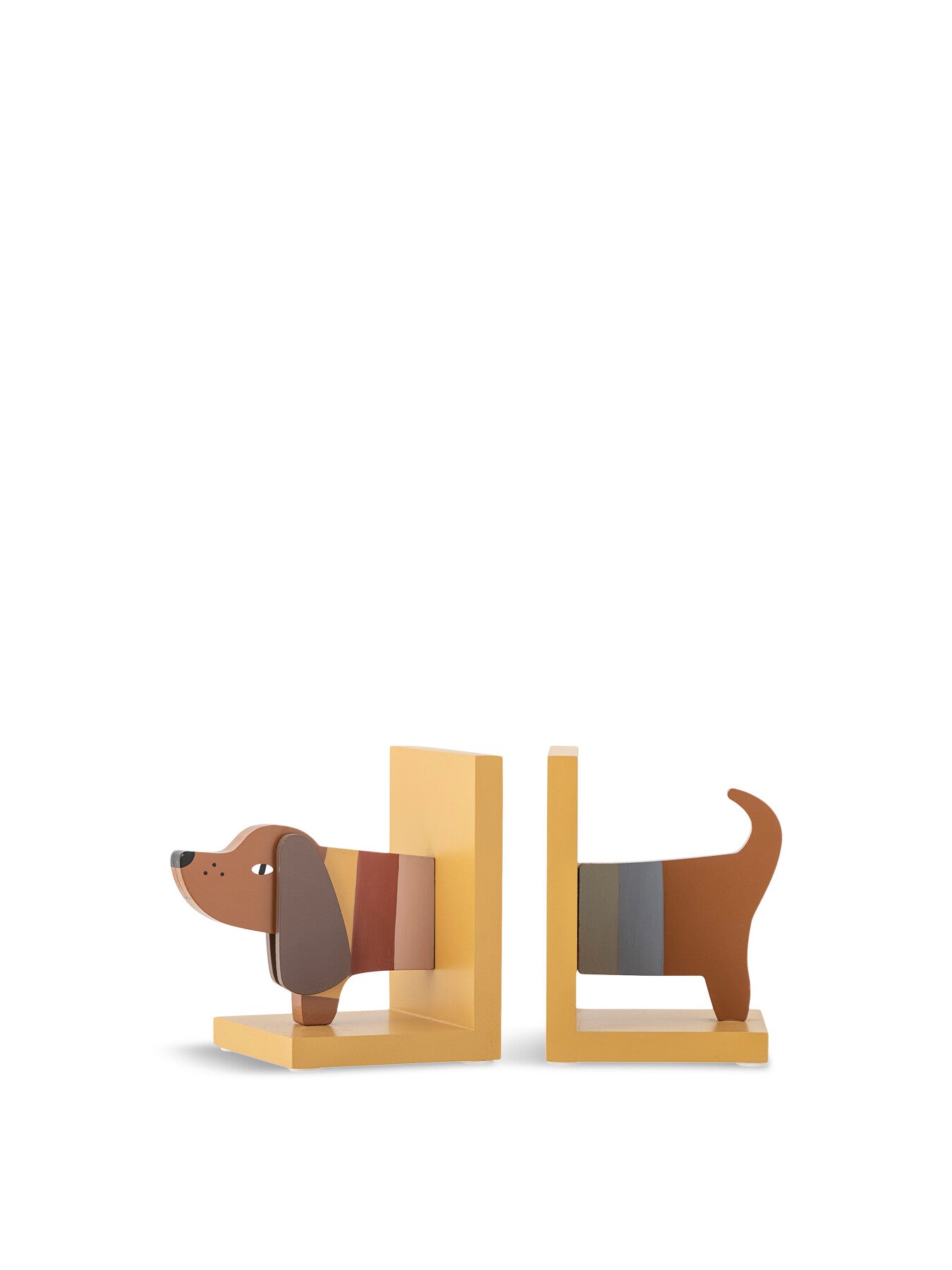 Charlie Bookend Yellow FSC®100 MDF
