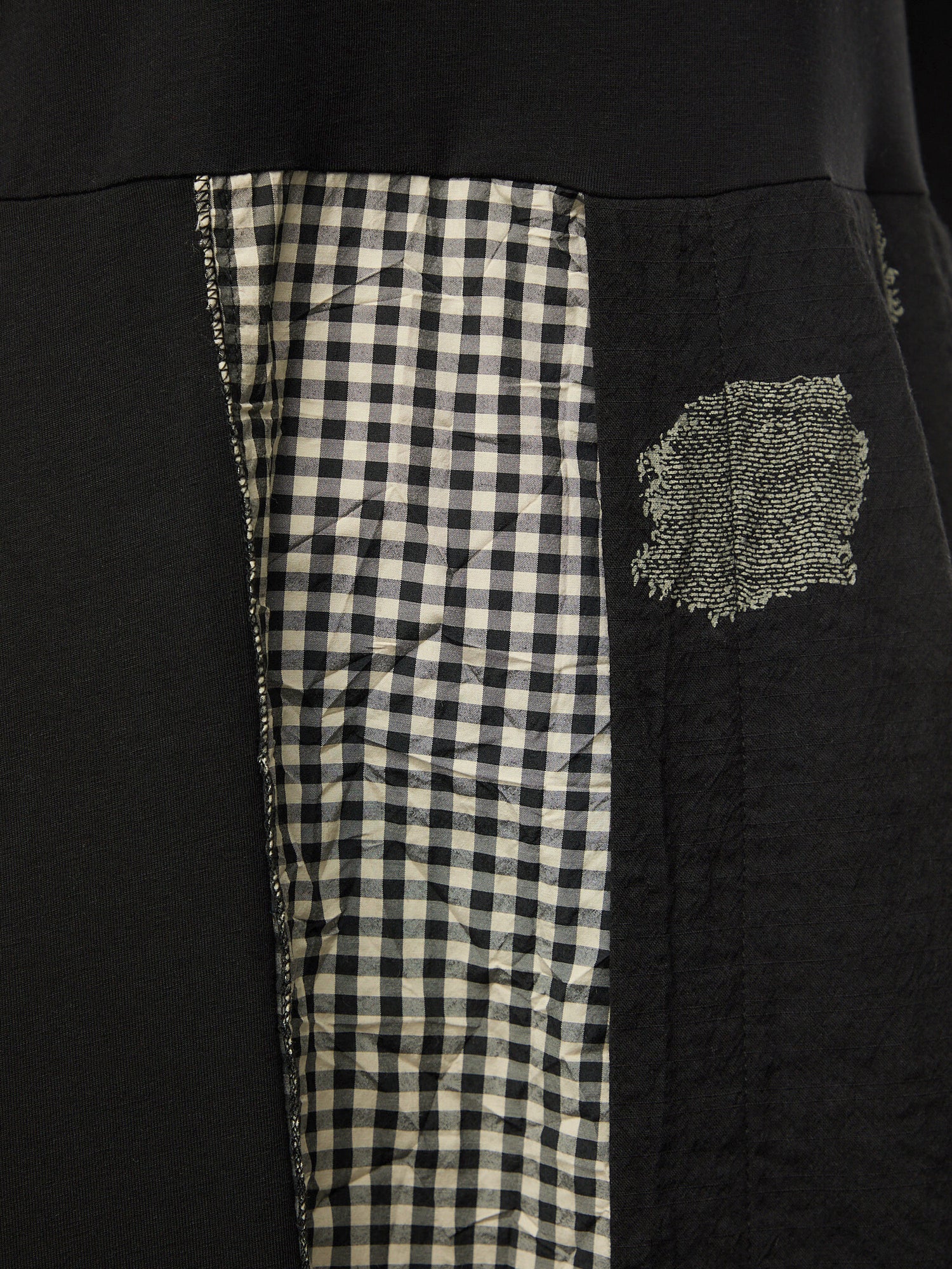 Spot And Gingham Dress