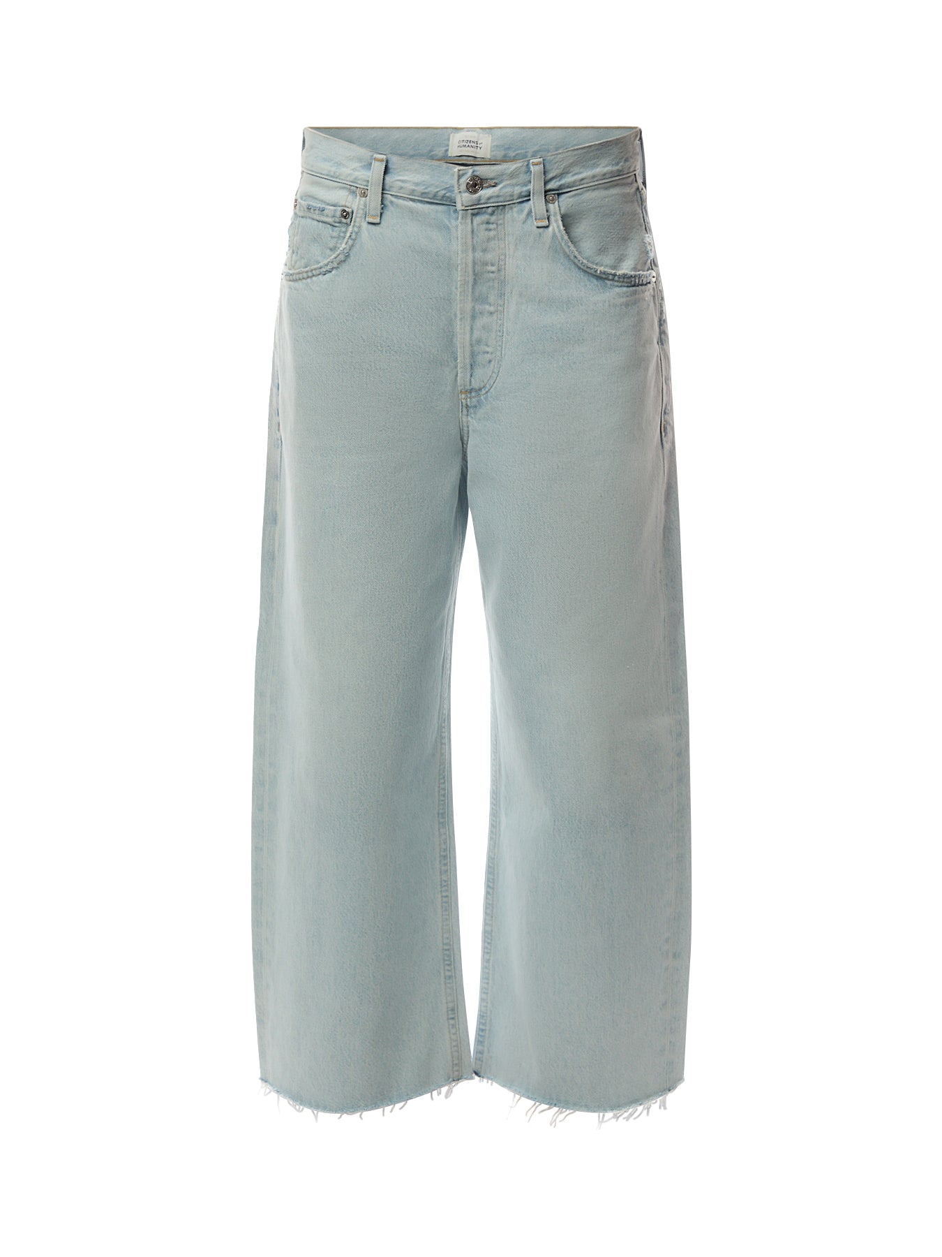 Ayla Raw Hem Cropped Jeans