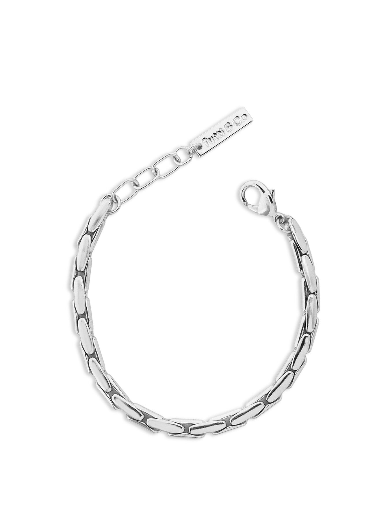 Flat Rope Chain Bracelet