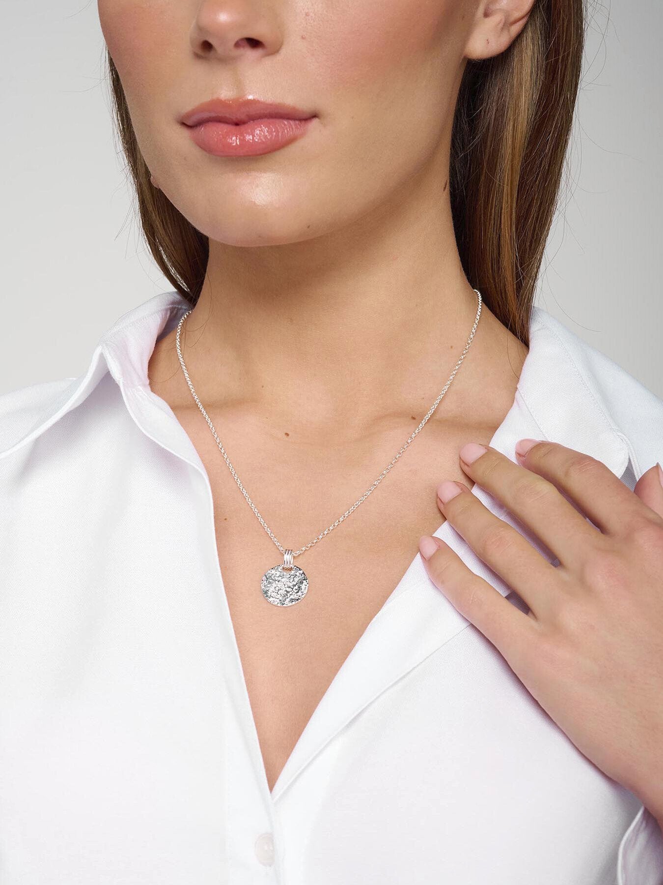 Whisper Disc Necklace