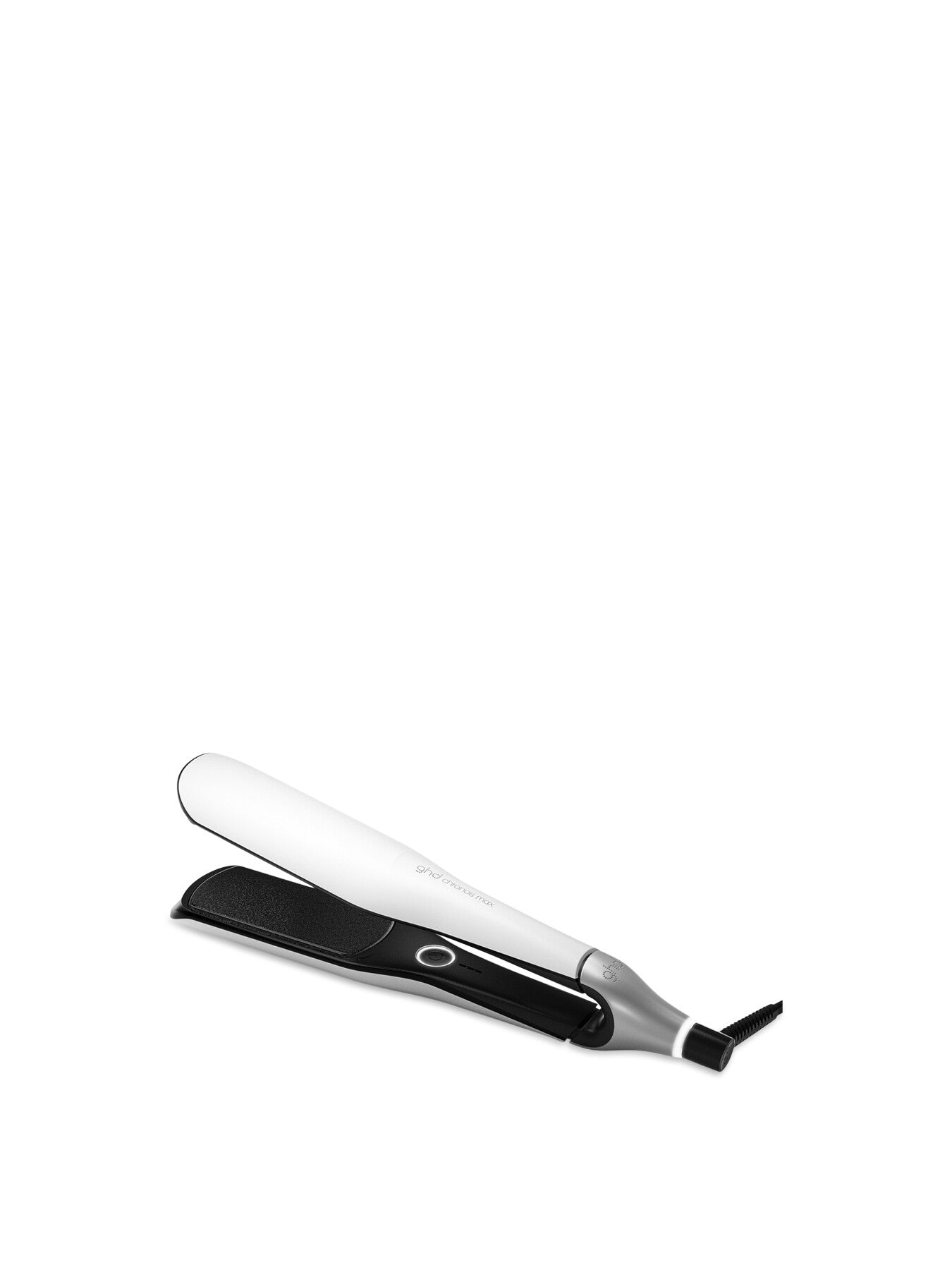 ghd Chronos Max - Wide Plate Hair Straightener - White
