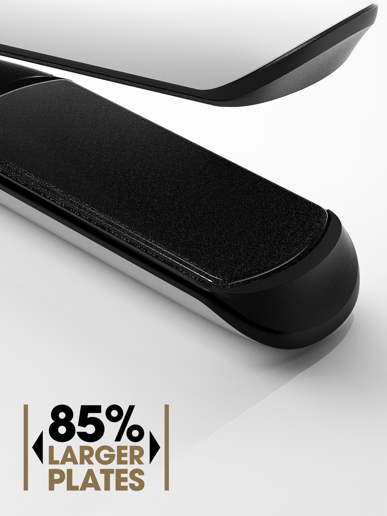 ghd Chronos Max - Wide Plate Hair Straightener - White