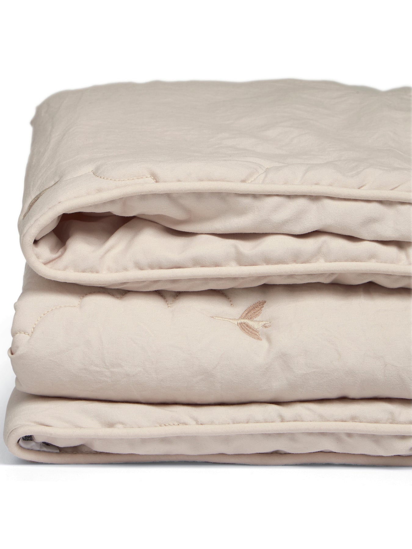 Cotbed Quilt Grey Duckling