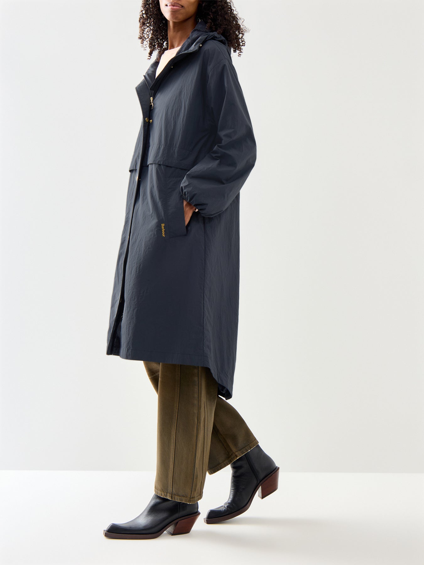Womens Naboo Showerproof Jacket Dark Navy