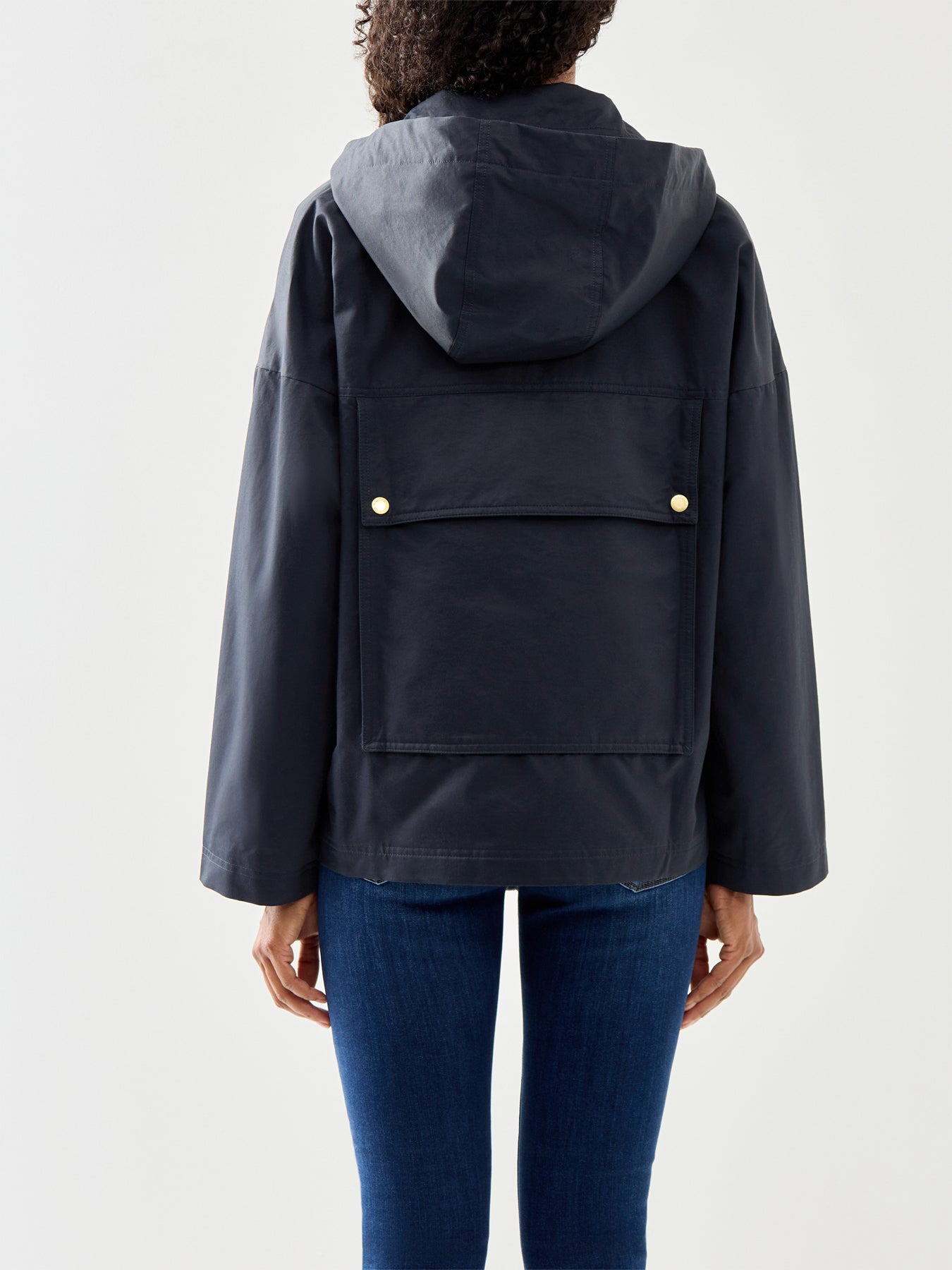 Womens Navy Barbour Cecile Showerproof Jacket
