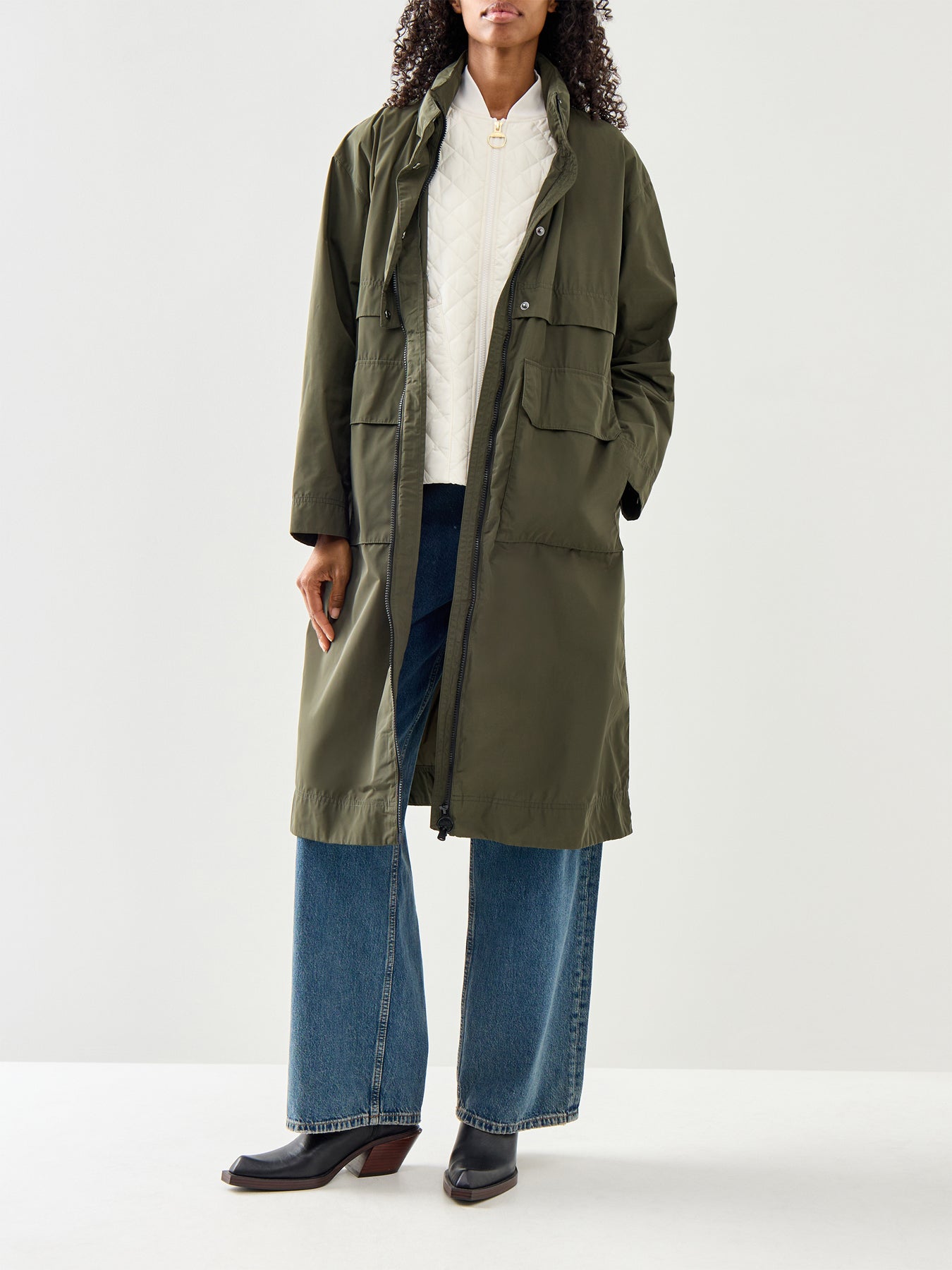Womens Barbour International Roxanna Showerproof Jacket