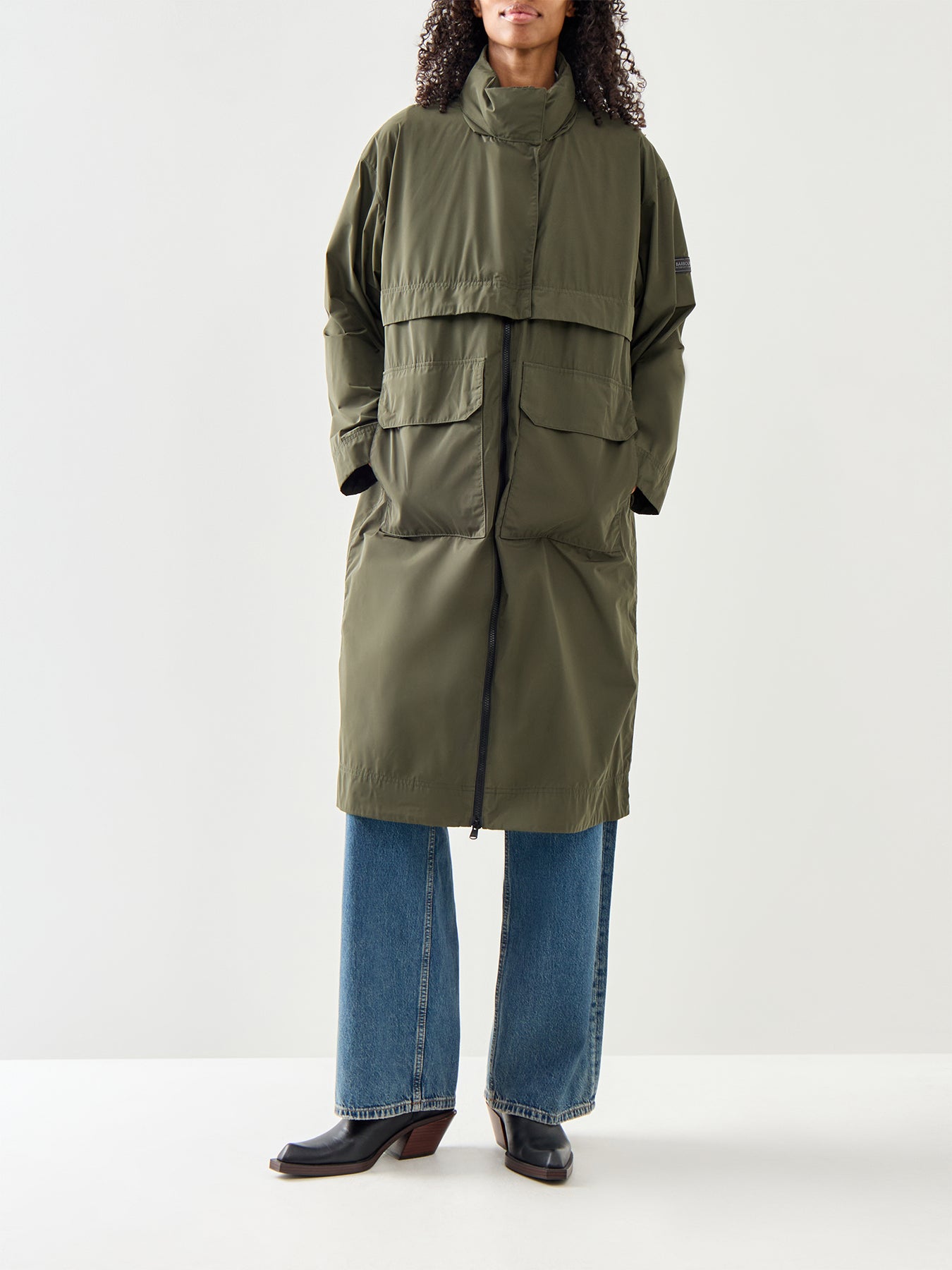 Womens Barbour International Roxanna Showerproof Jacket