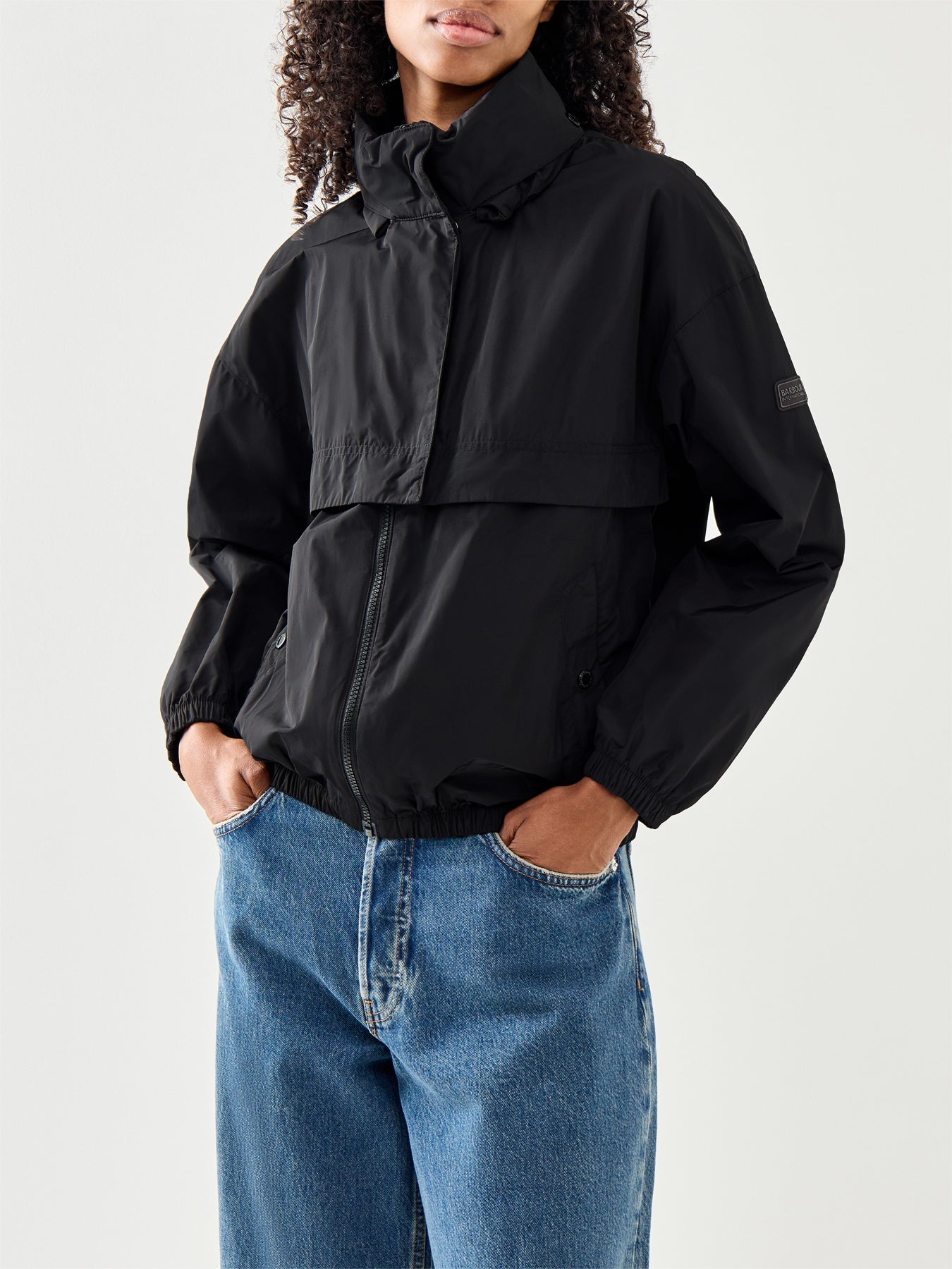 Womens Barbour International Lolita Showerproof Jacket