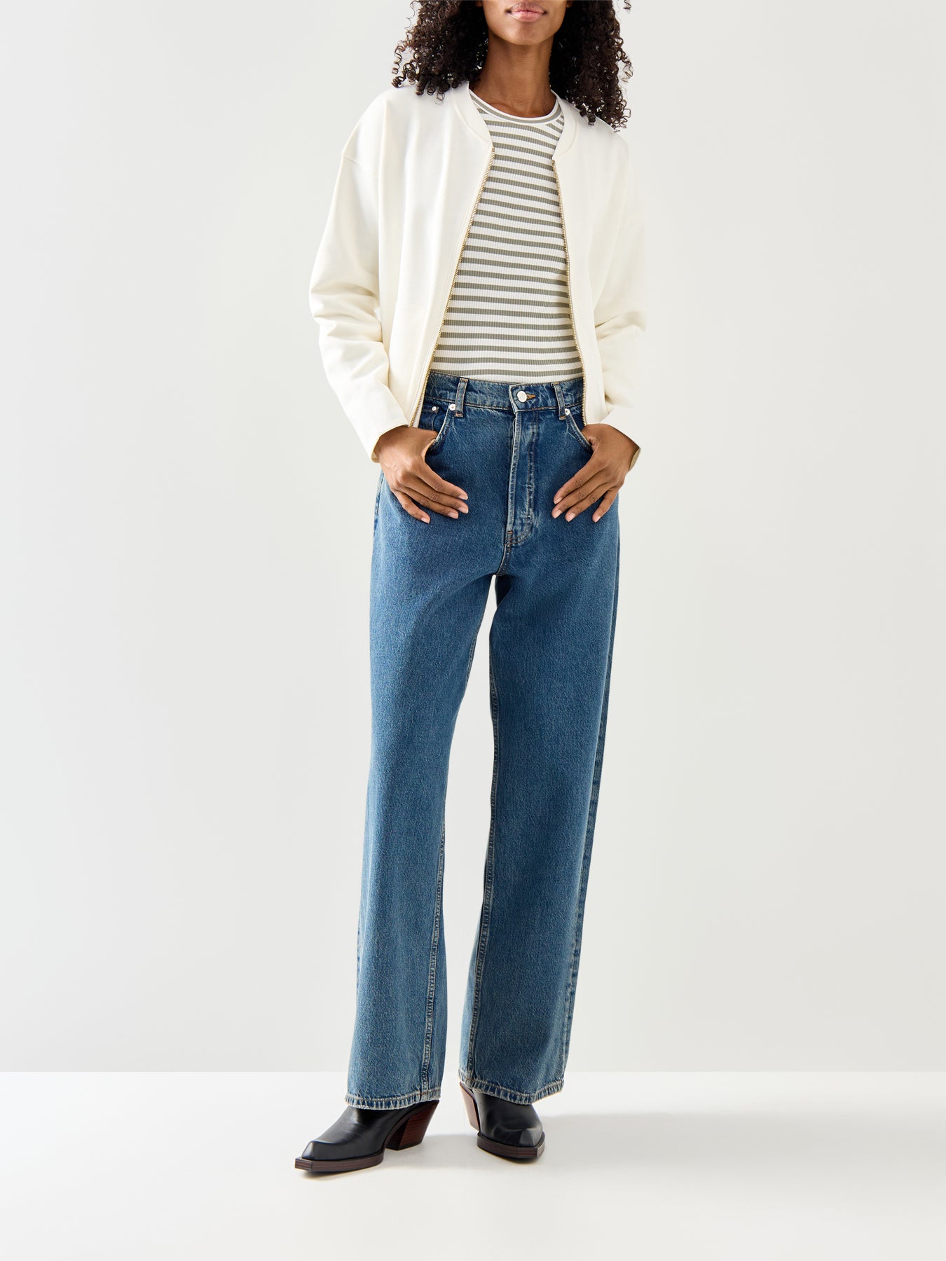 Barbour International Clara Sweatshirt Bomber