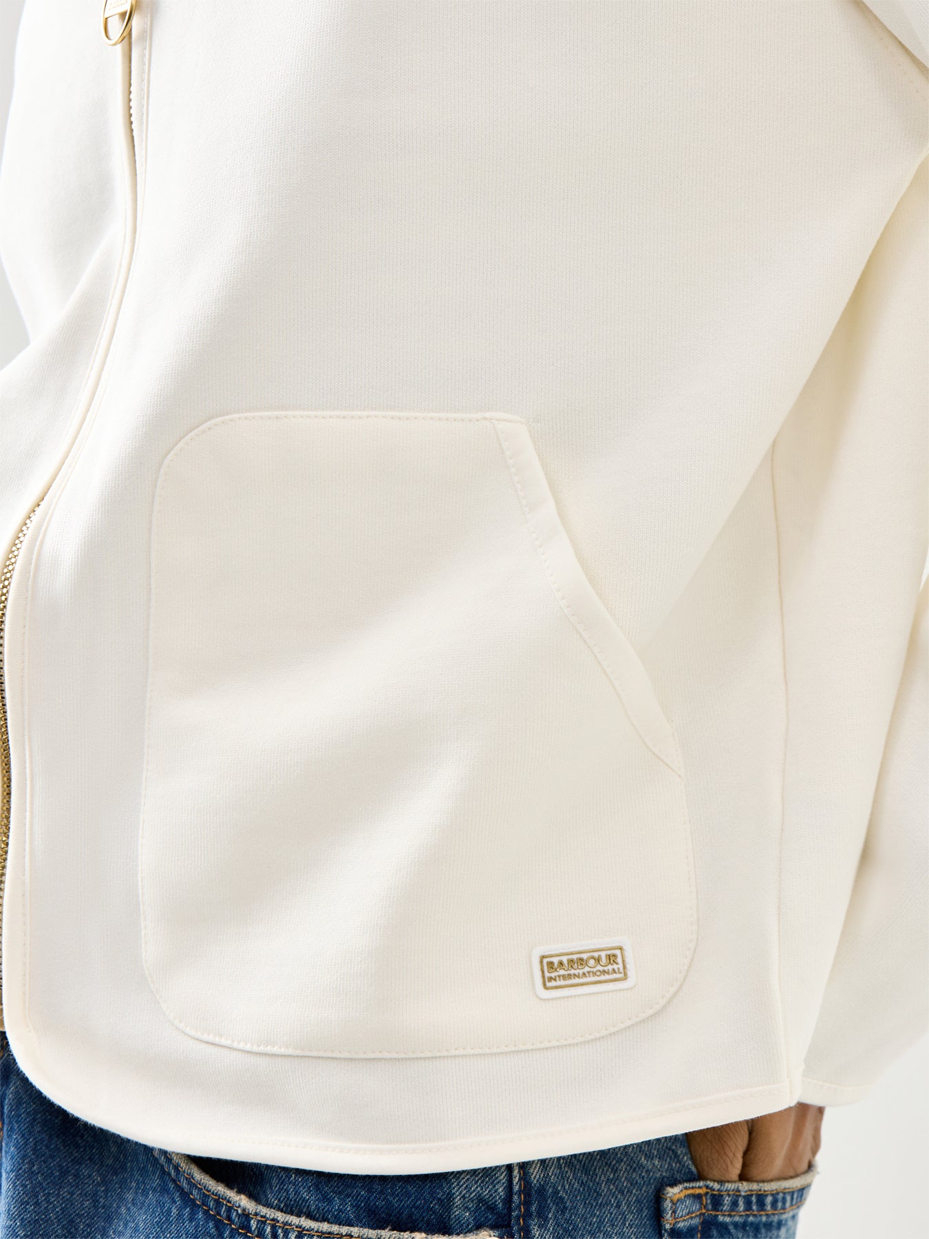 Barbour International Clara Sweatshirt Bomber