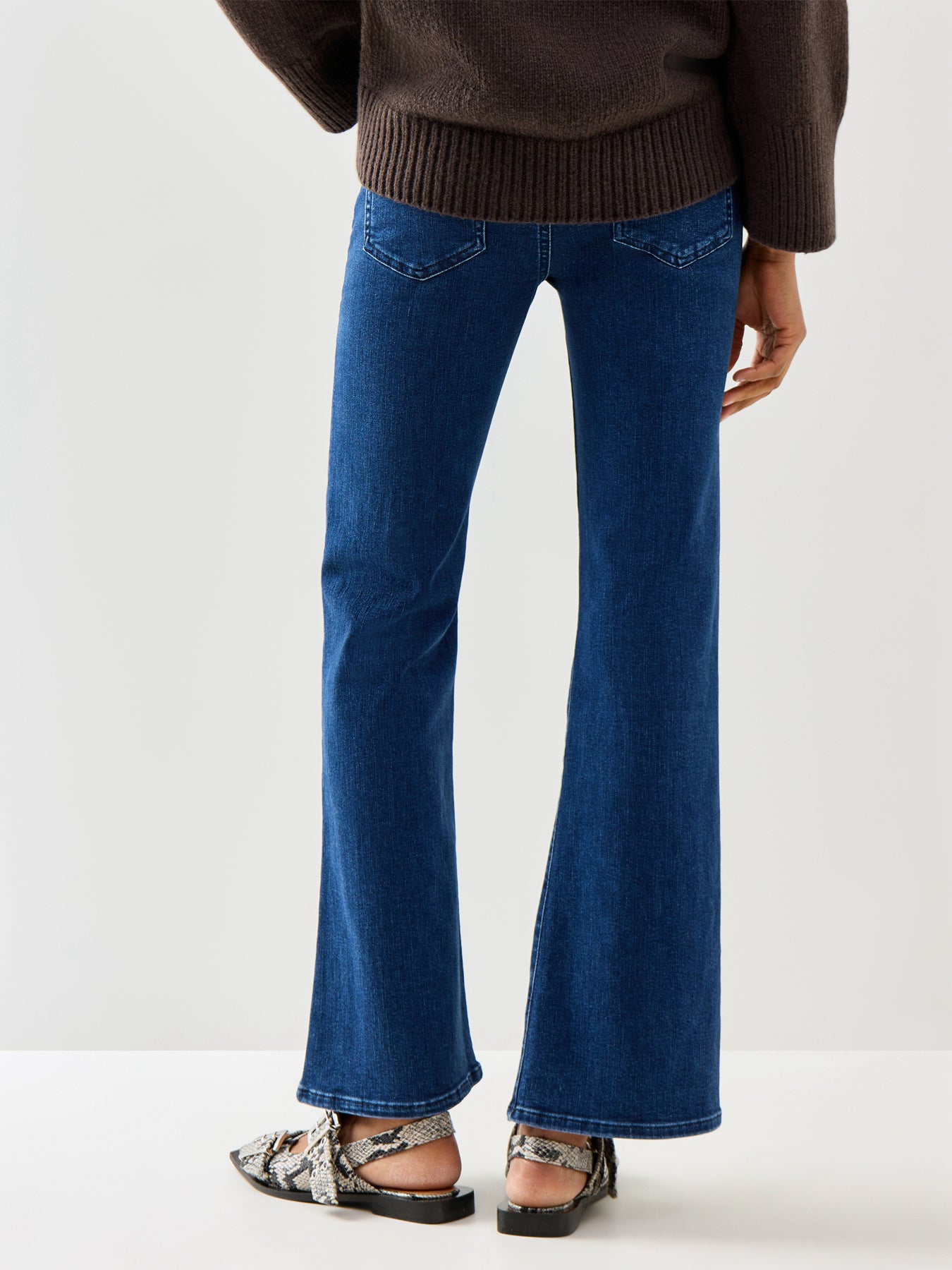 The Icon Flare Jeans Blue