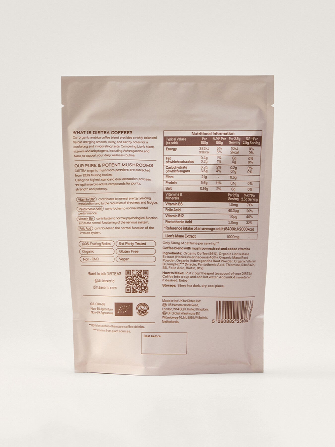 Arabica Coffee Superblend 1000mg per serving