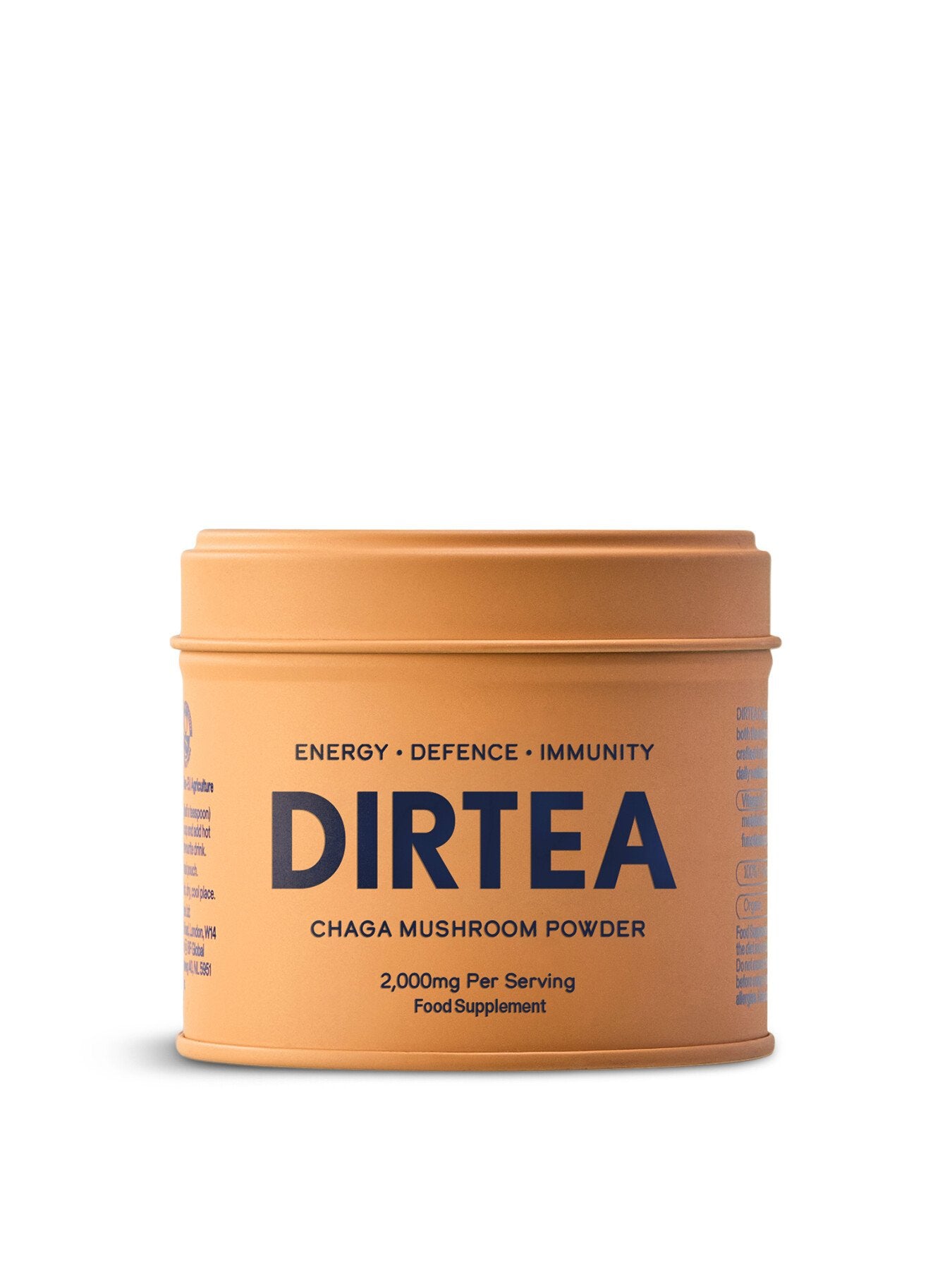 Chaga Dirtea Tin 2000mg serving