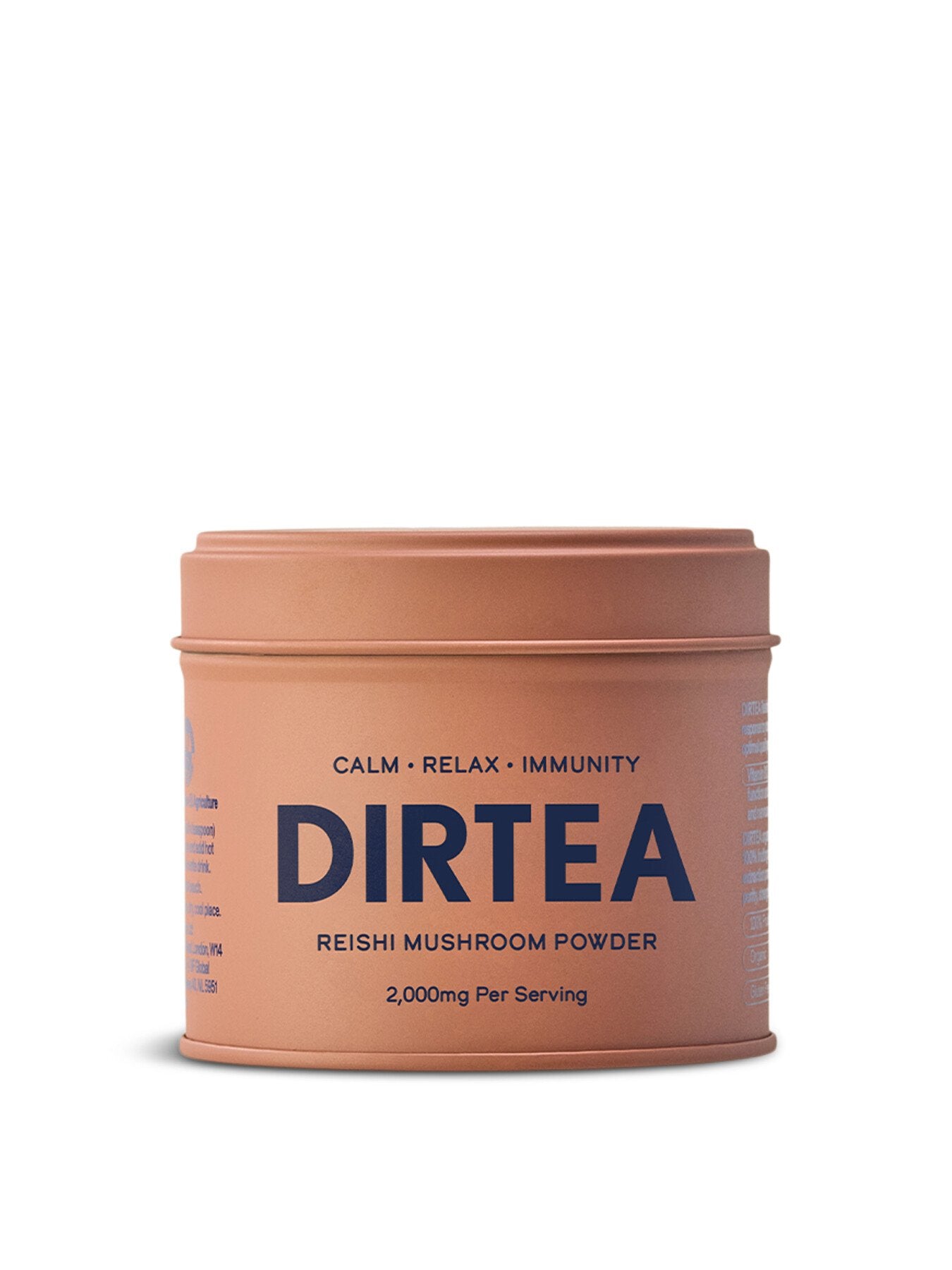 Reishi Dirtea Tin 2000mg per serving