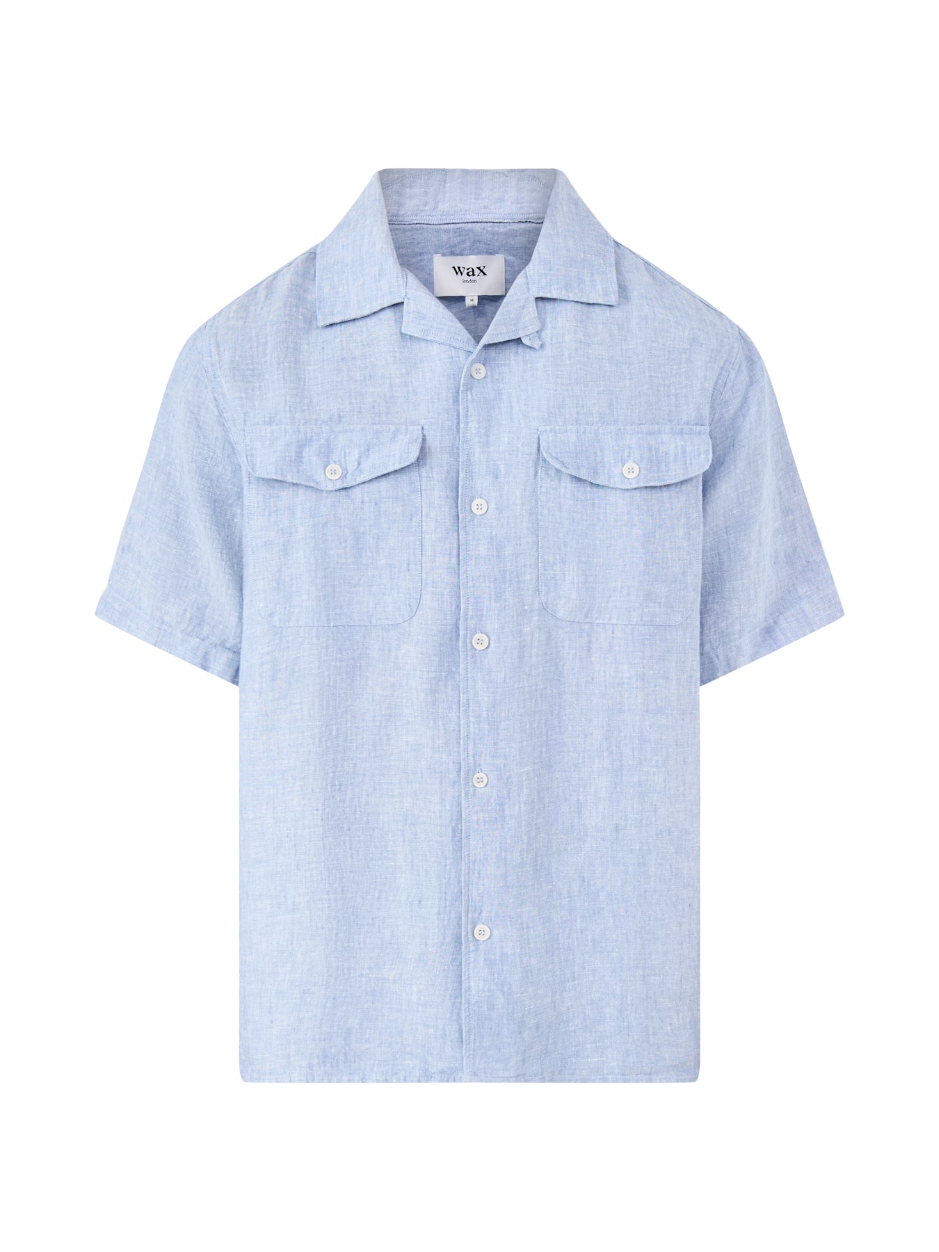 Bartlett Two Tone Linen Short Sleeves Shirt