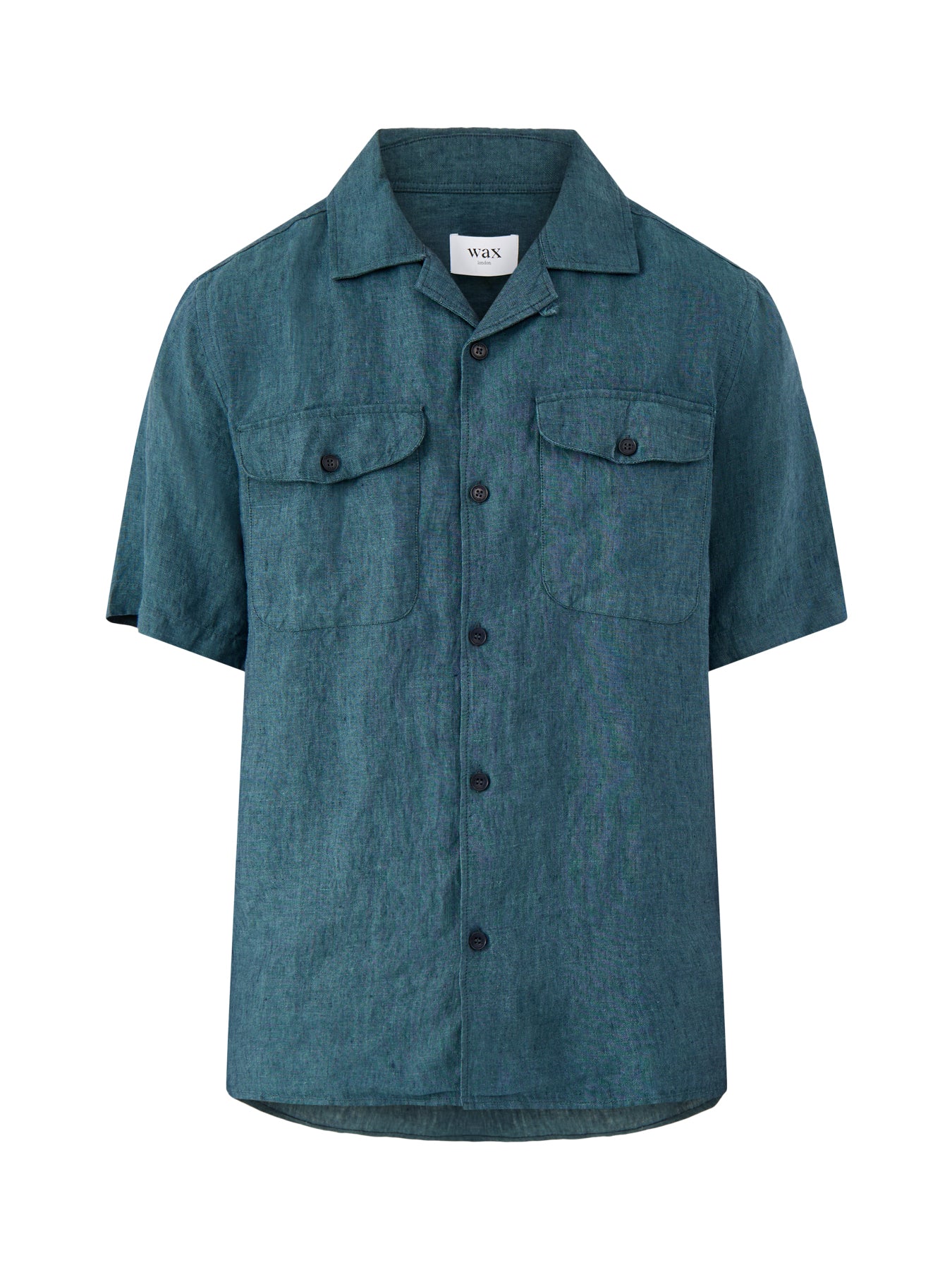 Bartlett Two Tone Linen Short Sleeves Shirt