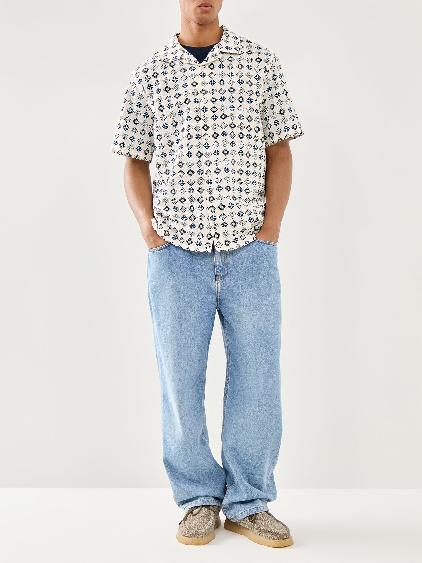 Didcot Geo Tile Ss Shirt