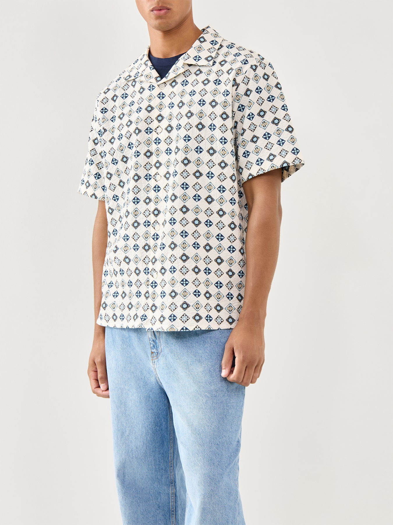 Didcot Geo Tile Ss Shirt
