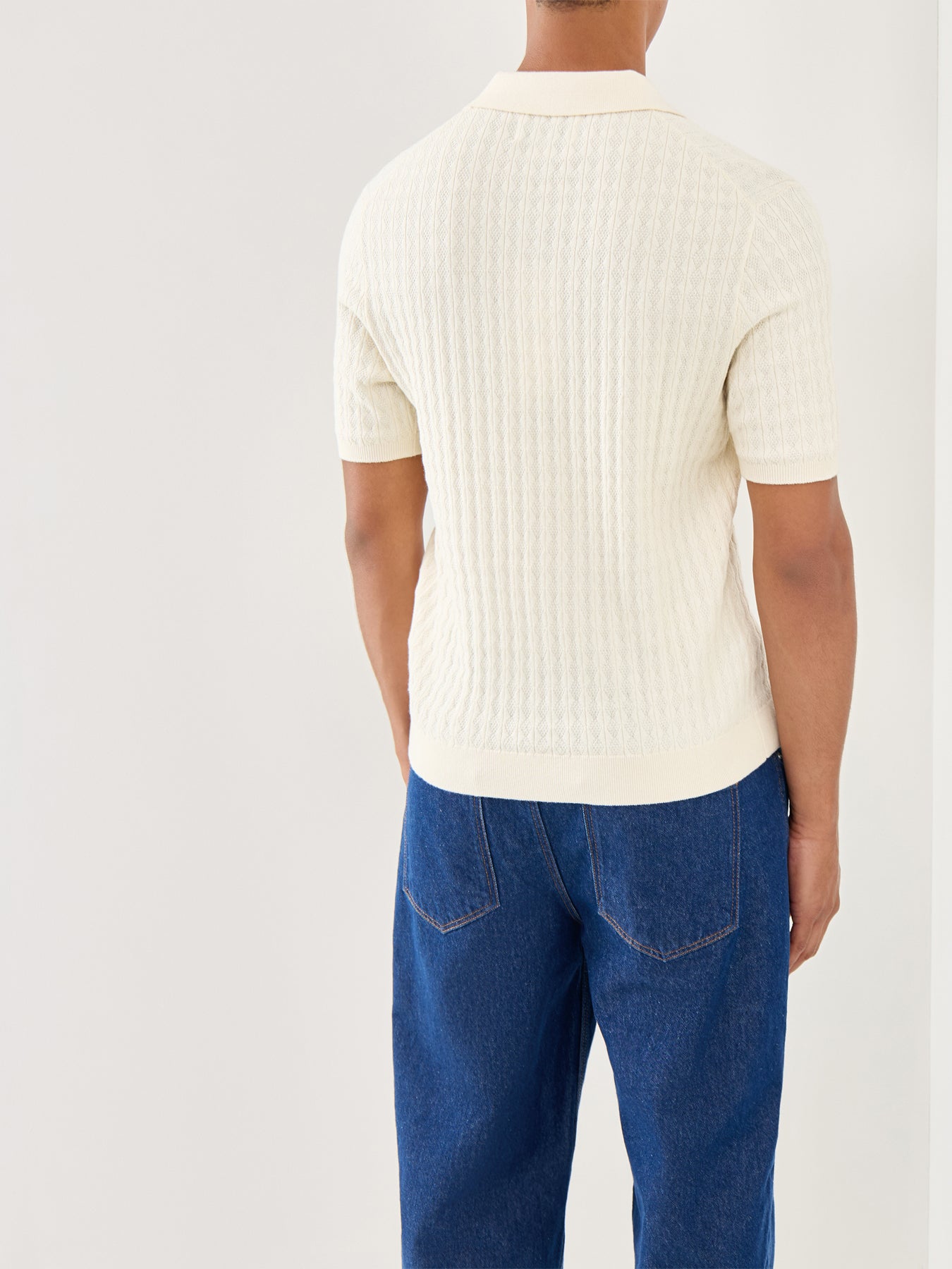 Naples Knitted Polo Shirt