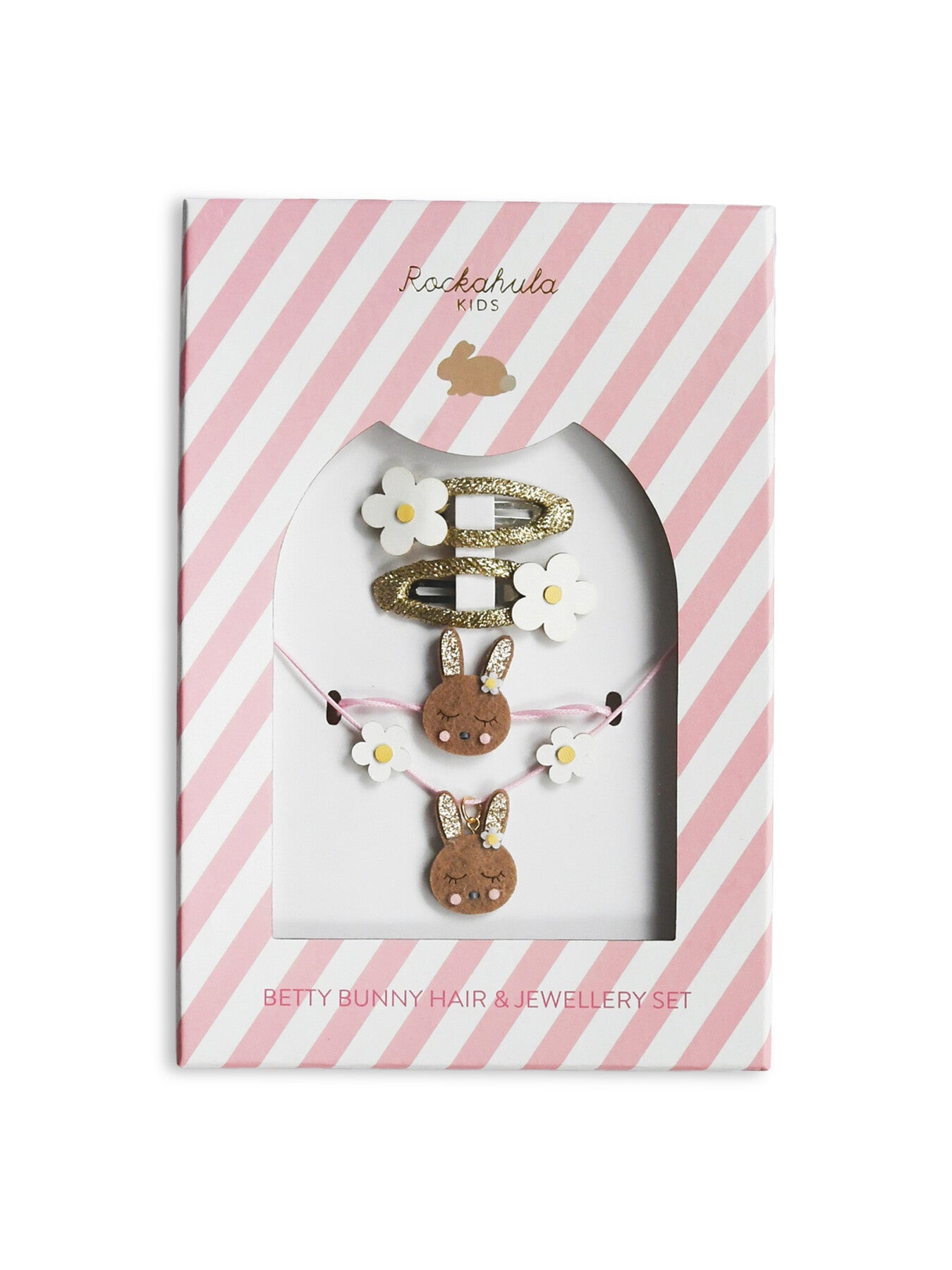 Betty Bunny Jewellery Set Pink