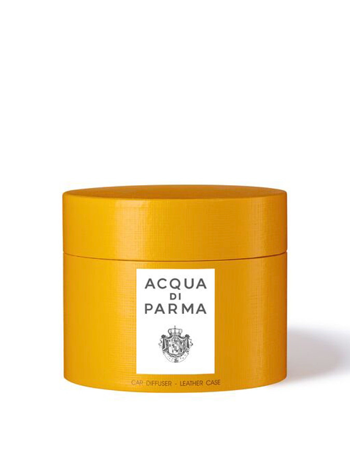 Car Diffuser Case Tan Calfskin Leather