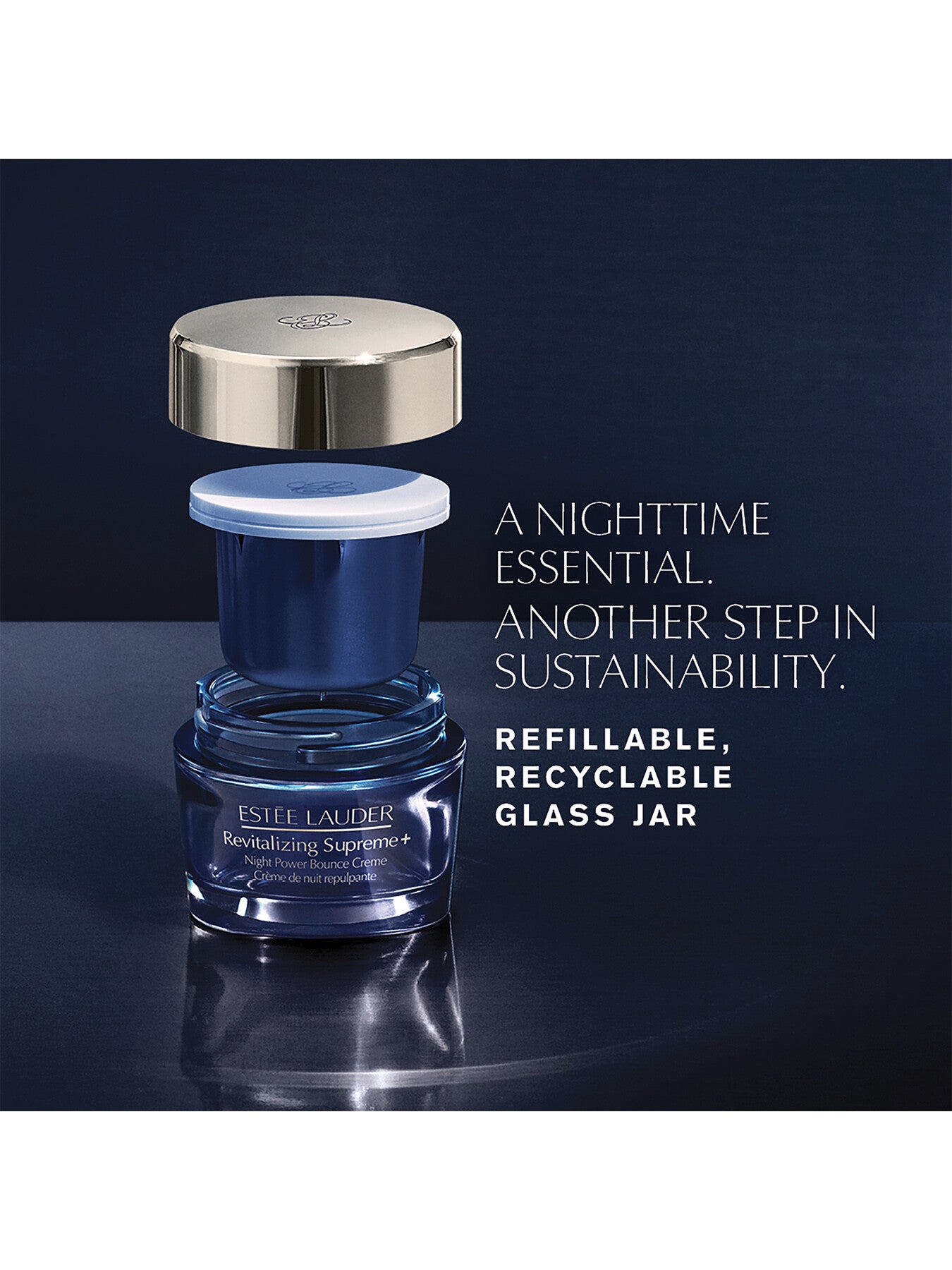 Revitalizing Supreme+ Night Power Bounce Cream Refill 50ml