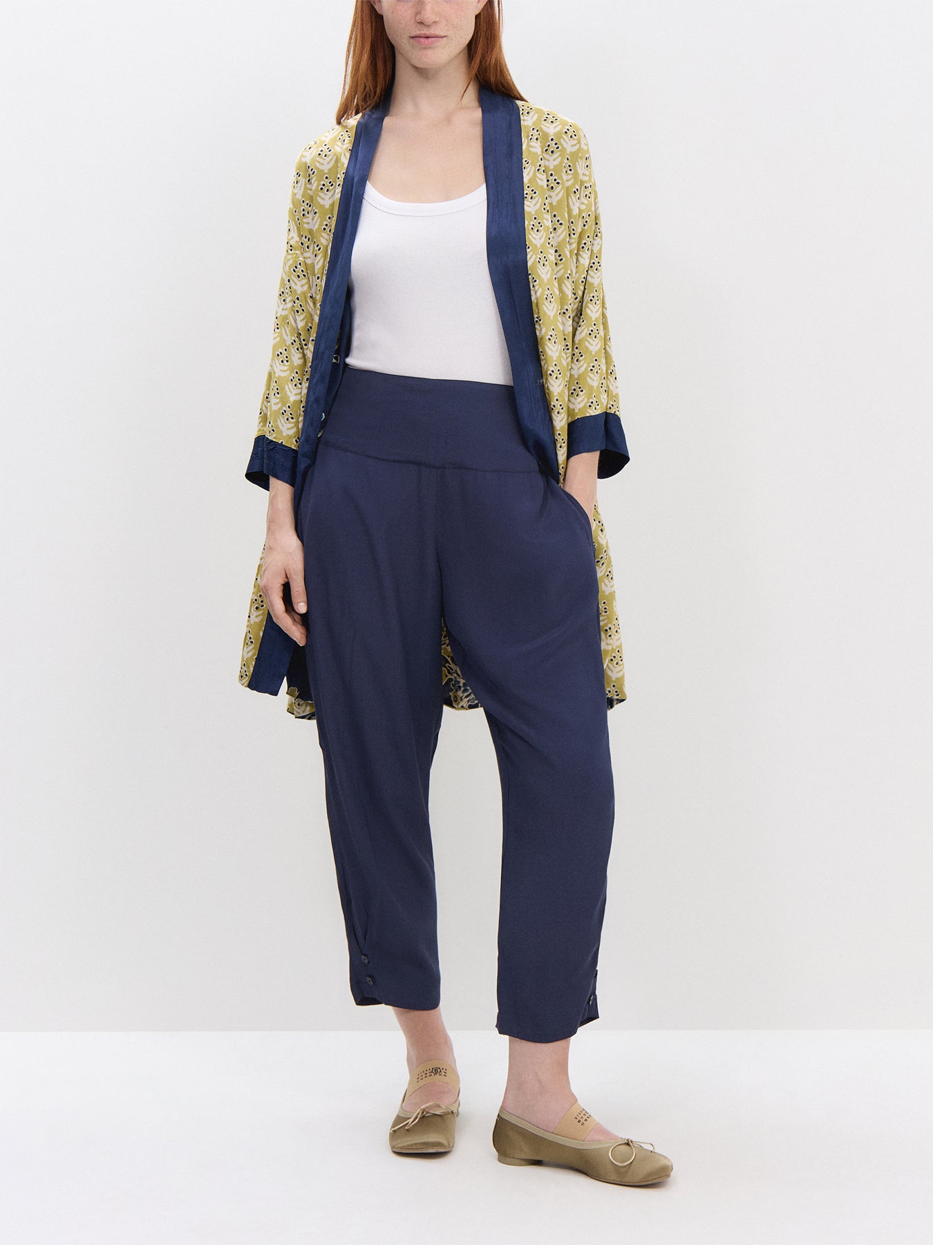 Penna Tapered Leg Trousers