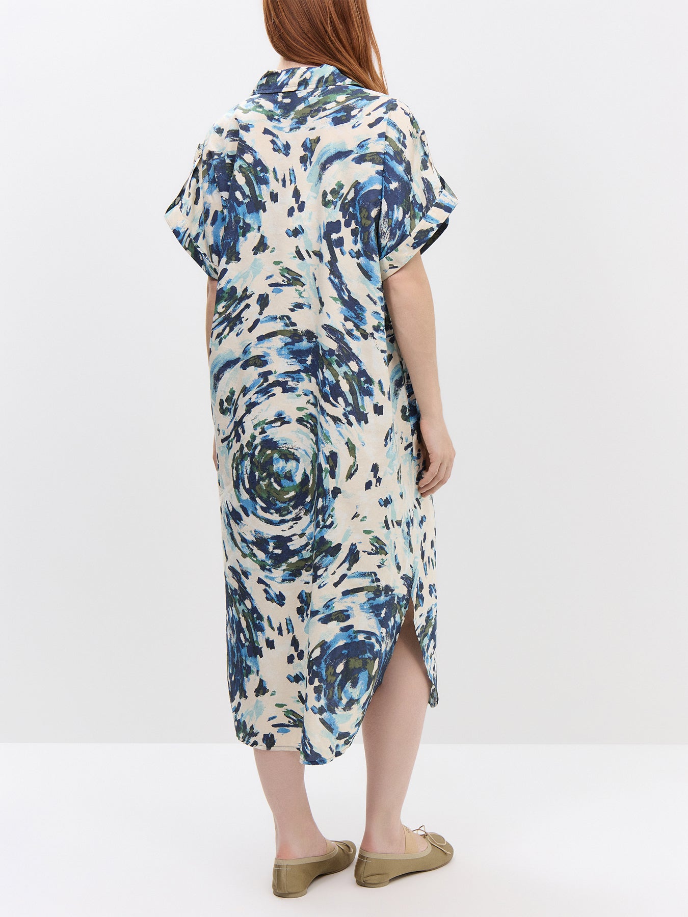 Orsola Cuff Sleeve Dress
