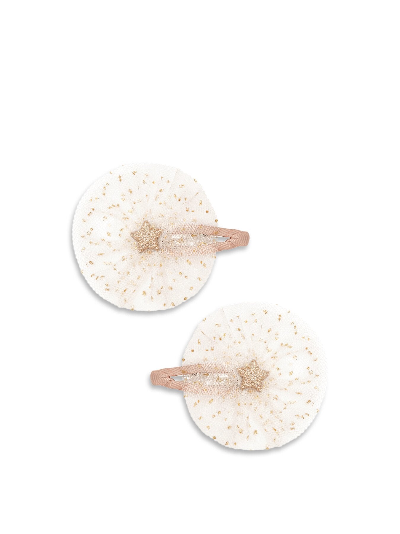 Ballerina Star Clips Ivory