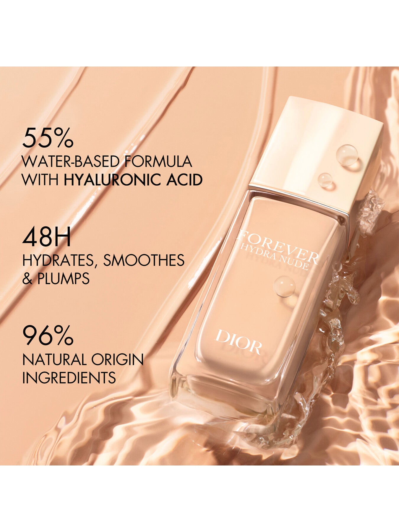 Dior Forever Hydra Nude Foundation | Medium Coverage