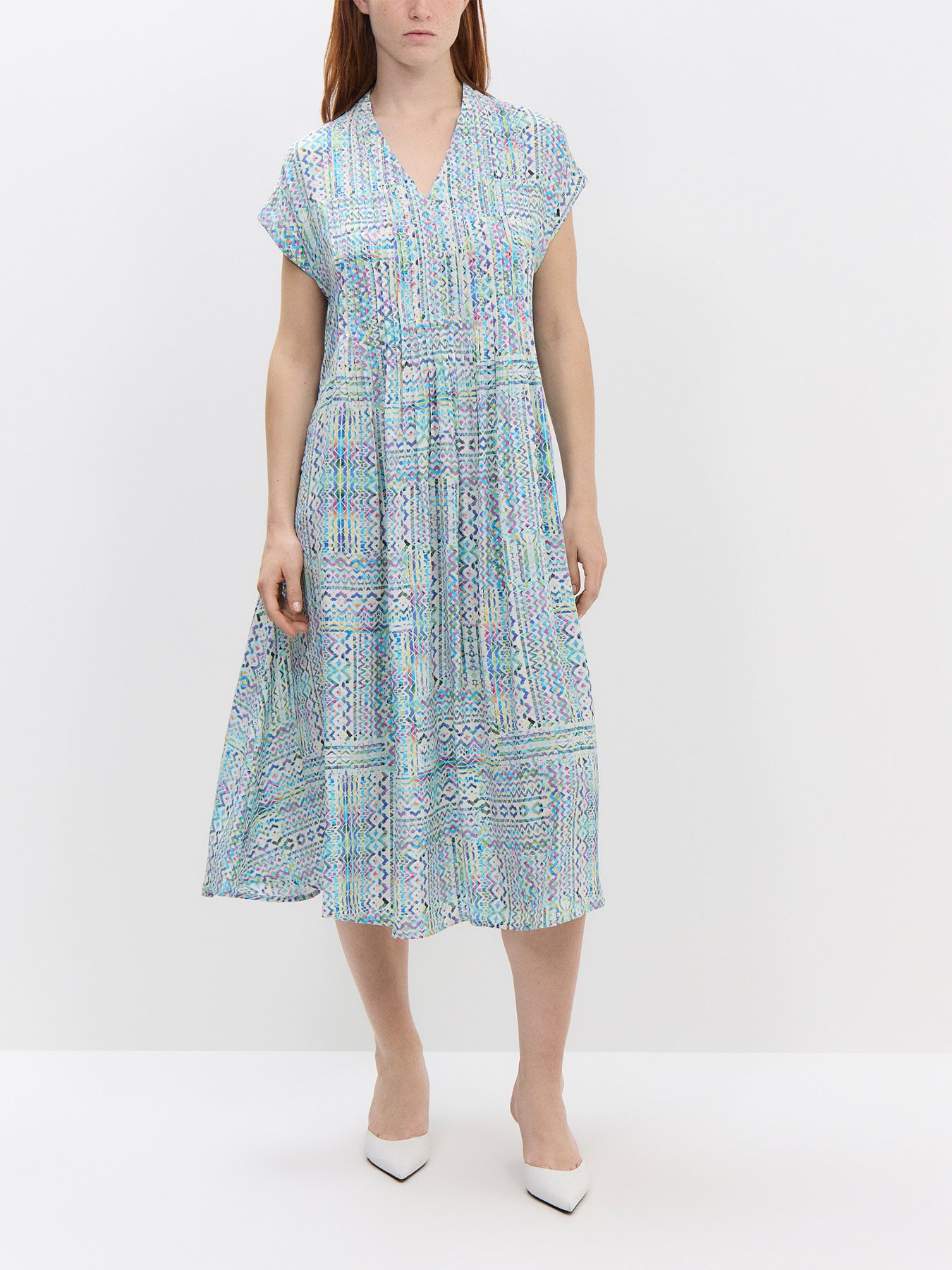 Patchwork Tie Dye Dress