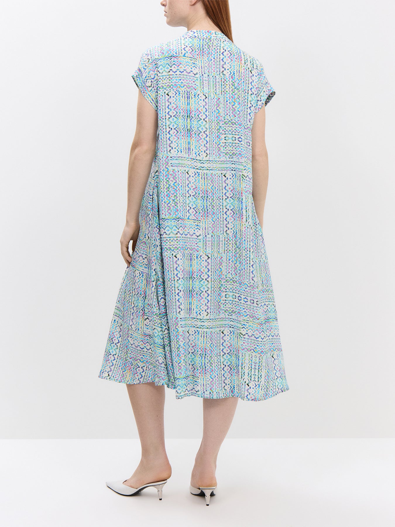 Patchwork Tie Dye Dress